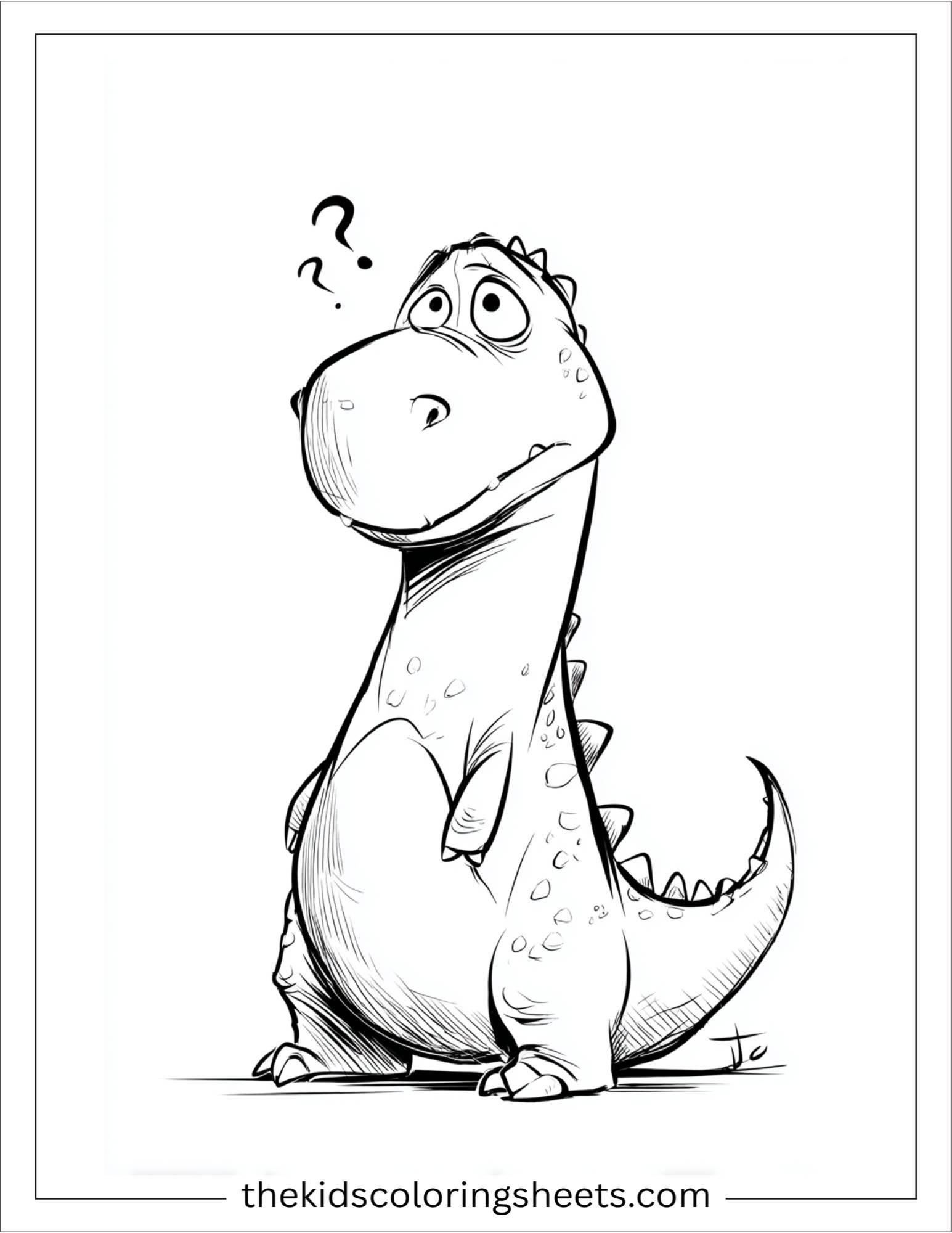 Gertie the Dinosaur confused