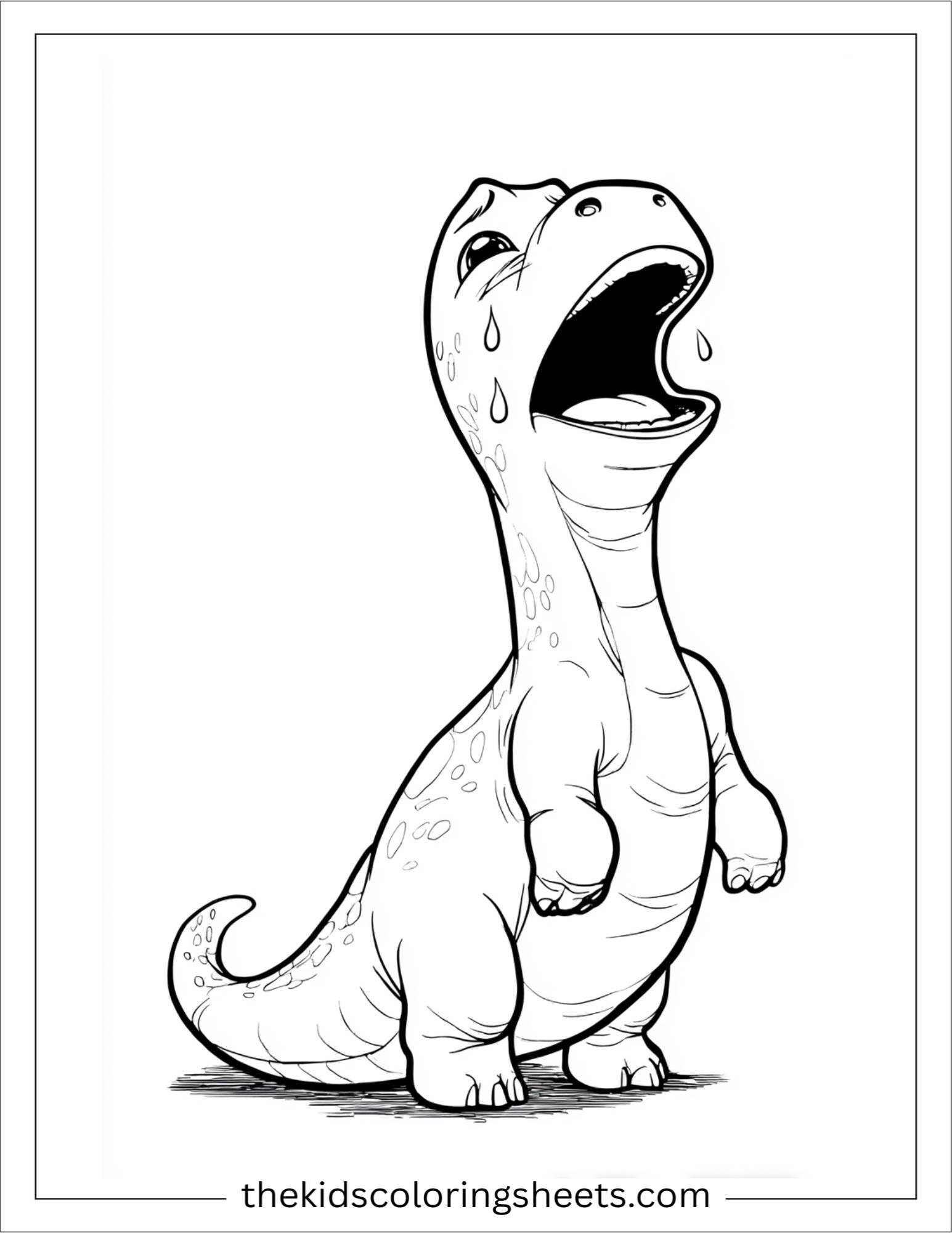 Gertie the Dinosaur crying