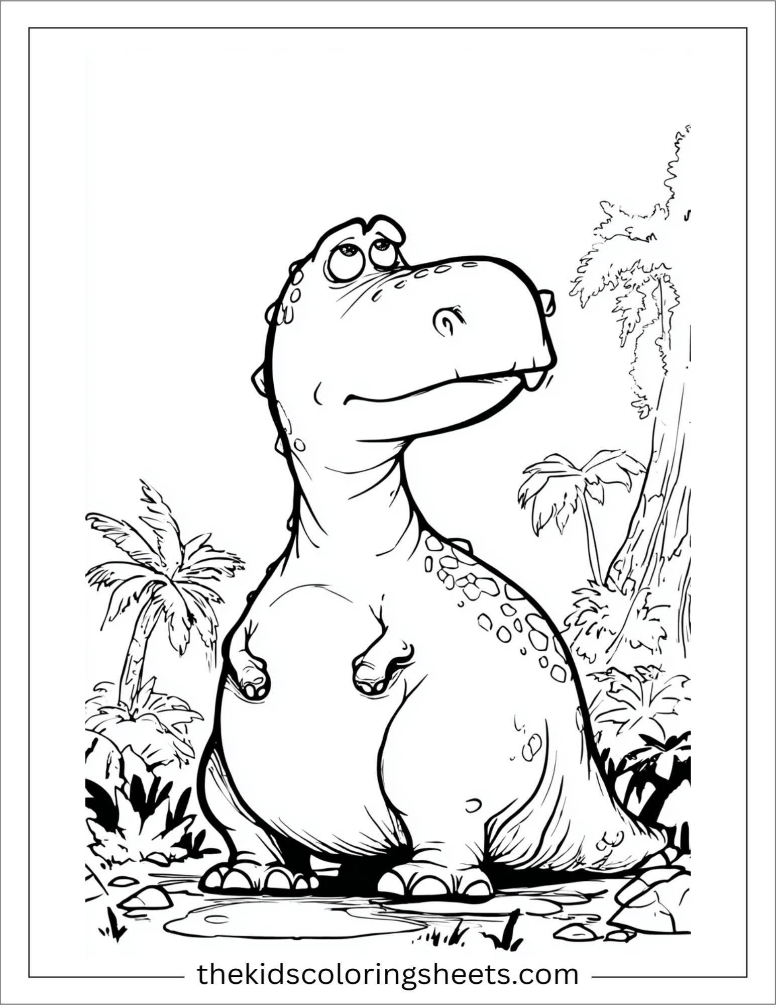 Gertie the Dinosaur embarrassed