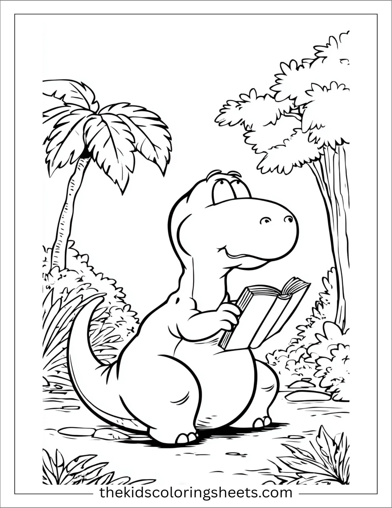 Gertie the Dinosaur reading