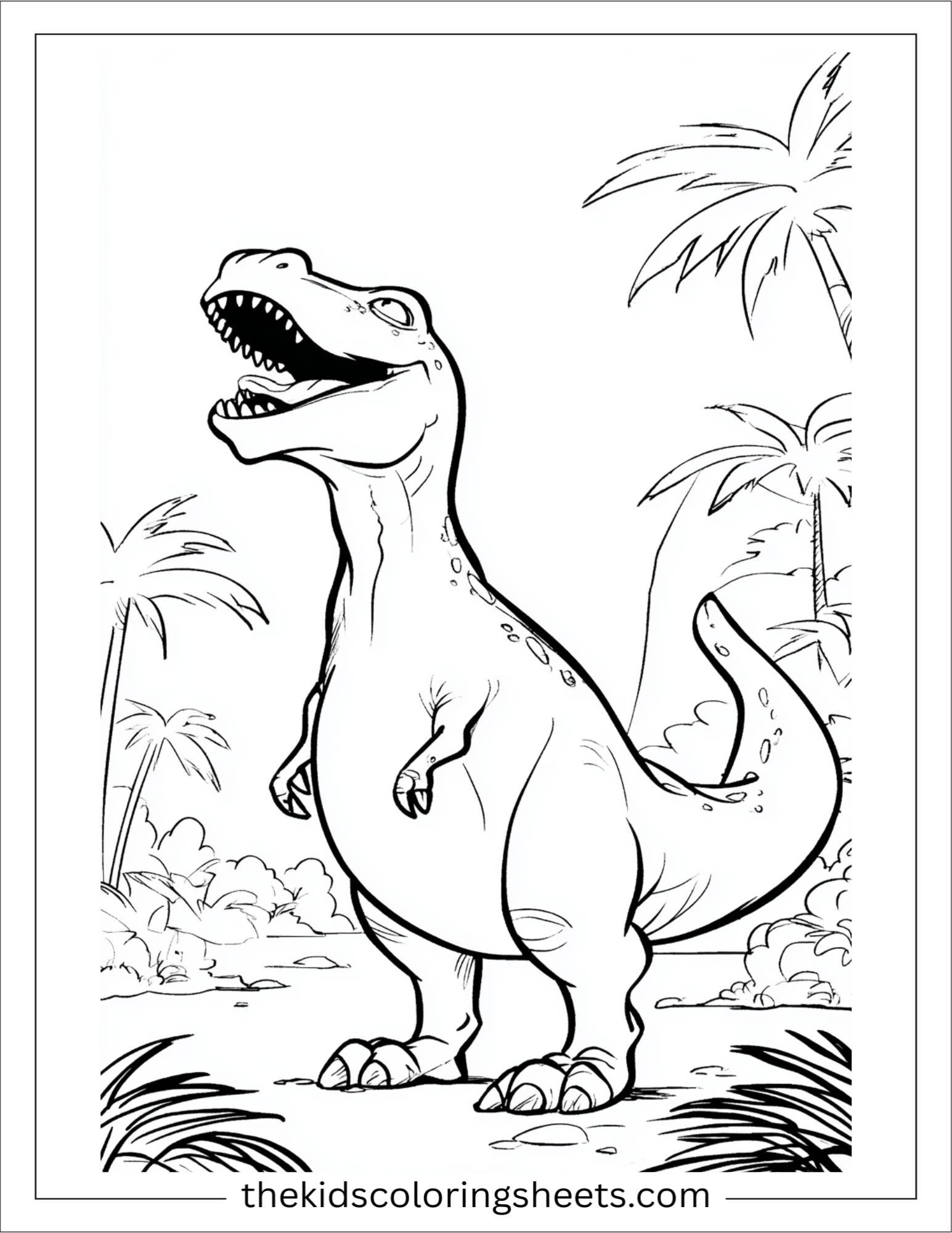 Gertie the Dinosaur roaring