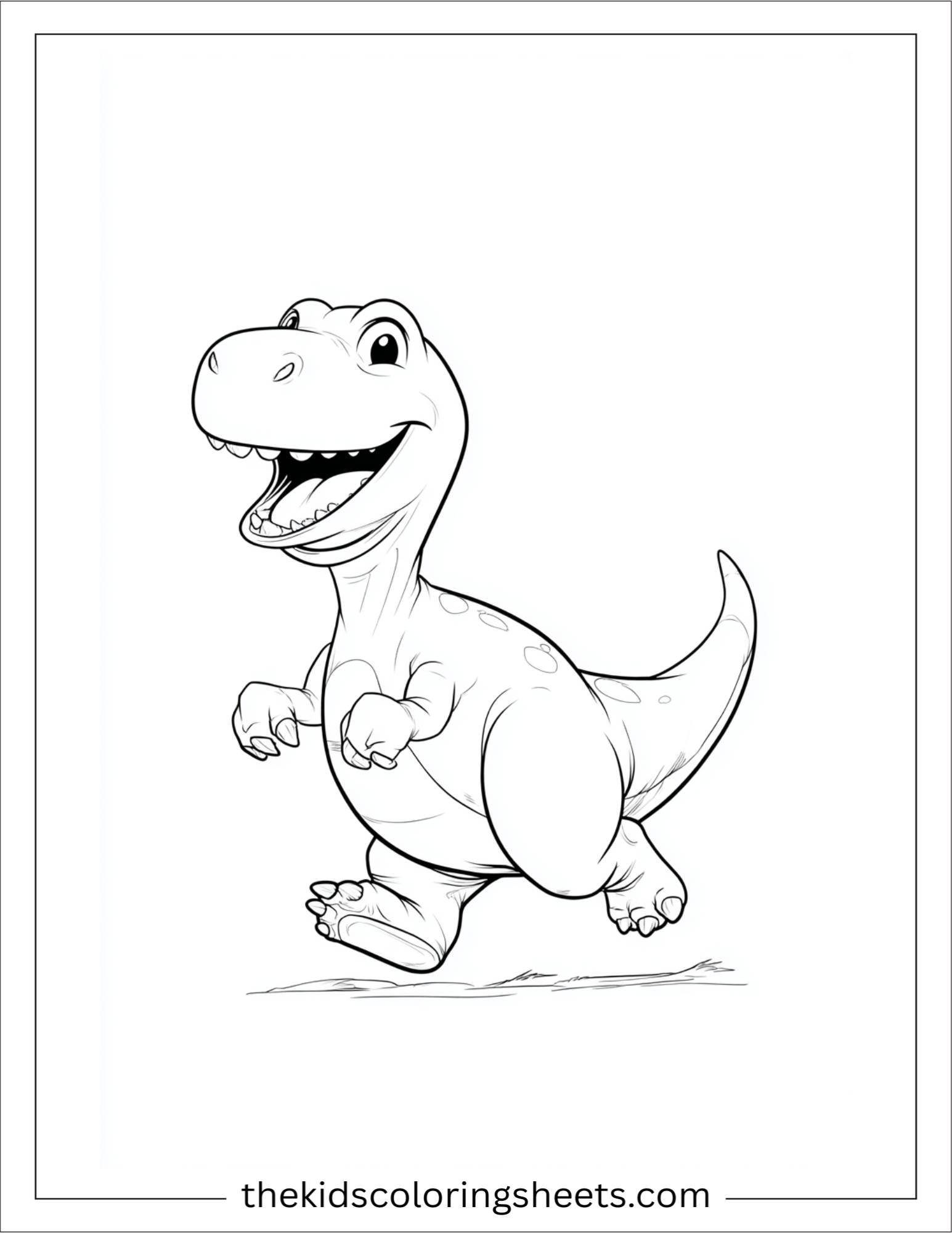 Gertie the Dinosaur running