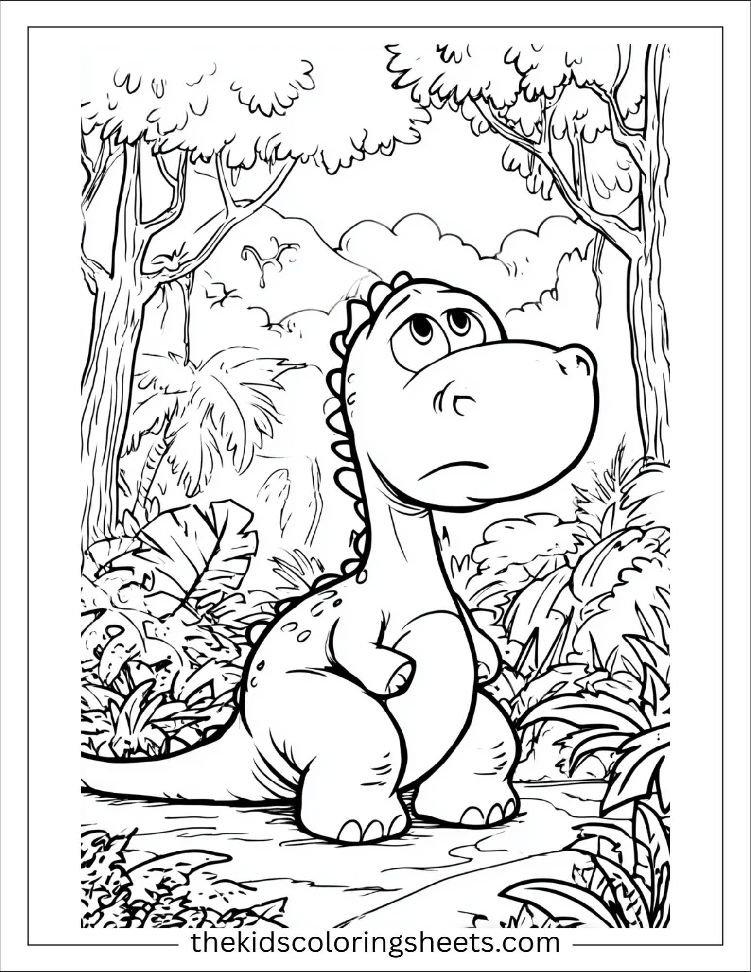 Gertie the Dinosaur sad