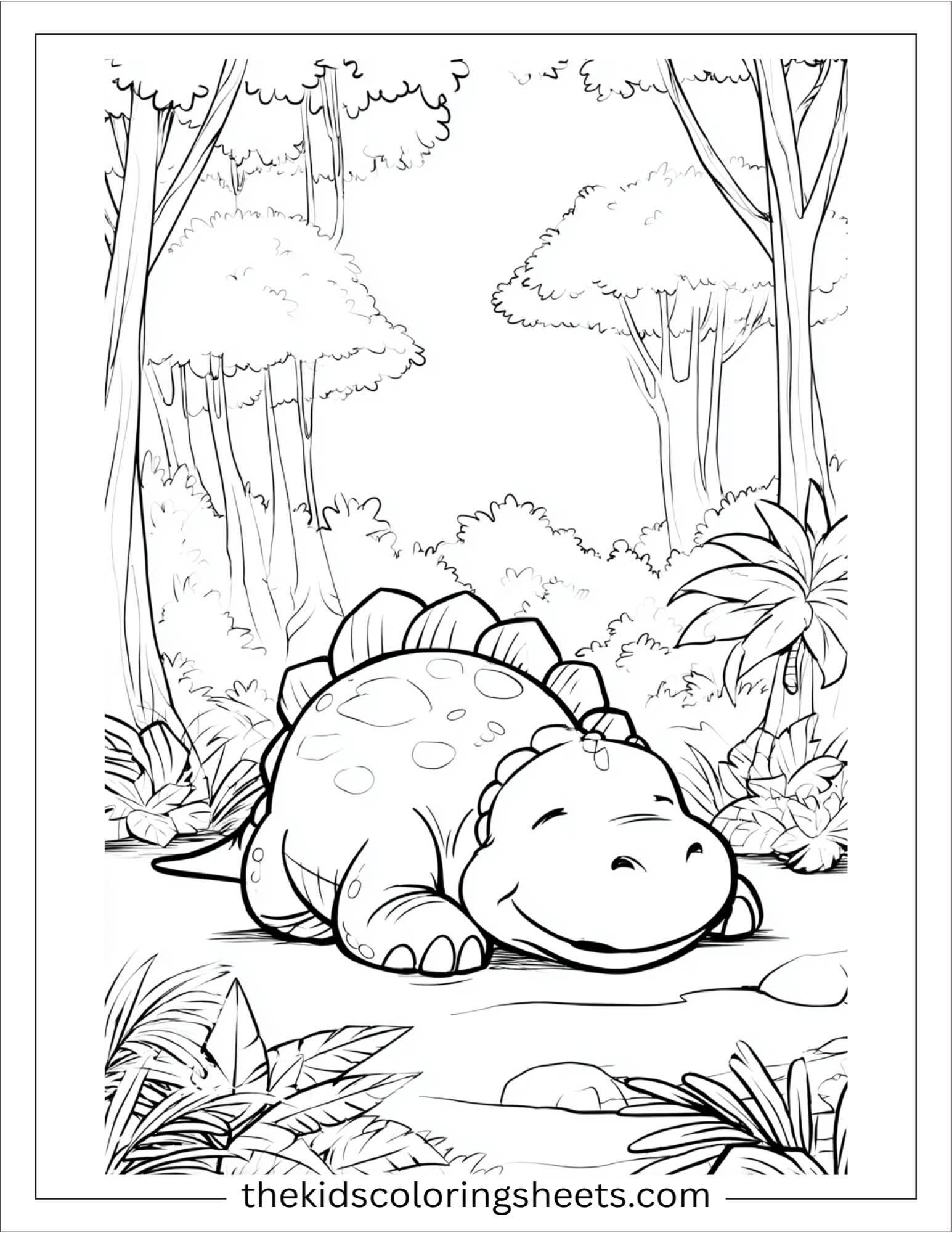 Gertie the Dinosaur sleepy