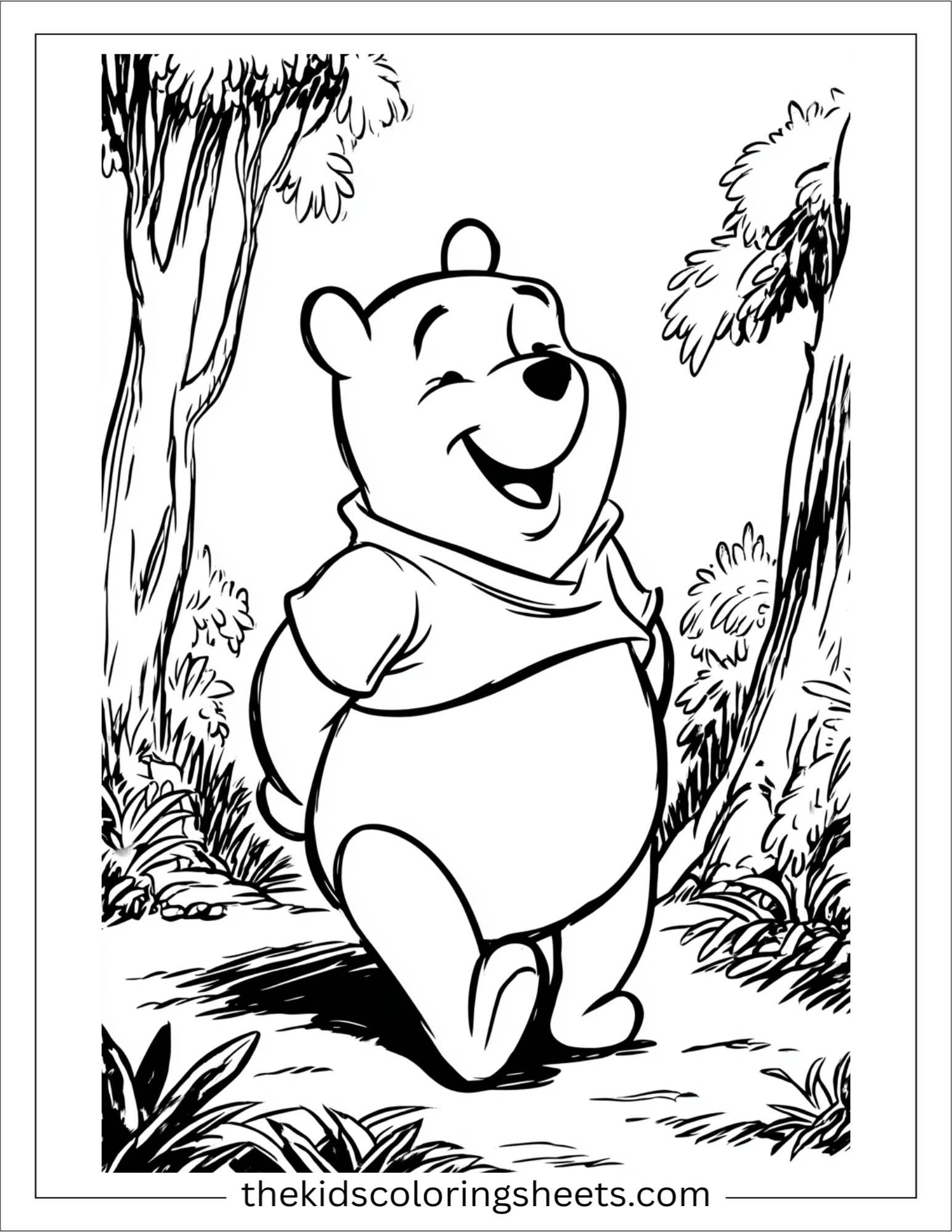 The Bear laughing joyfully