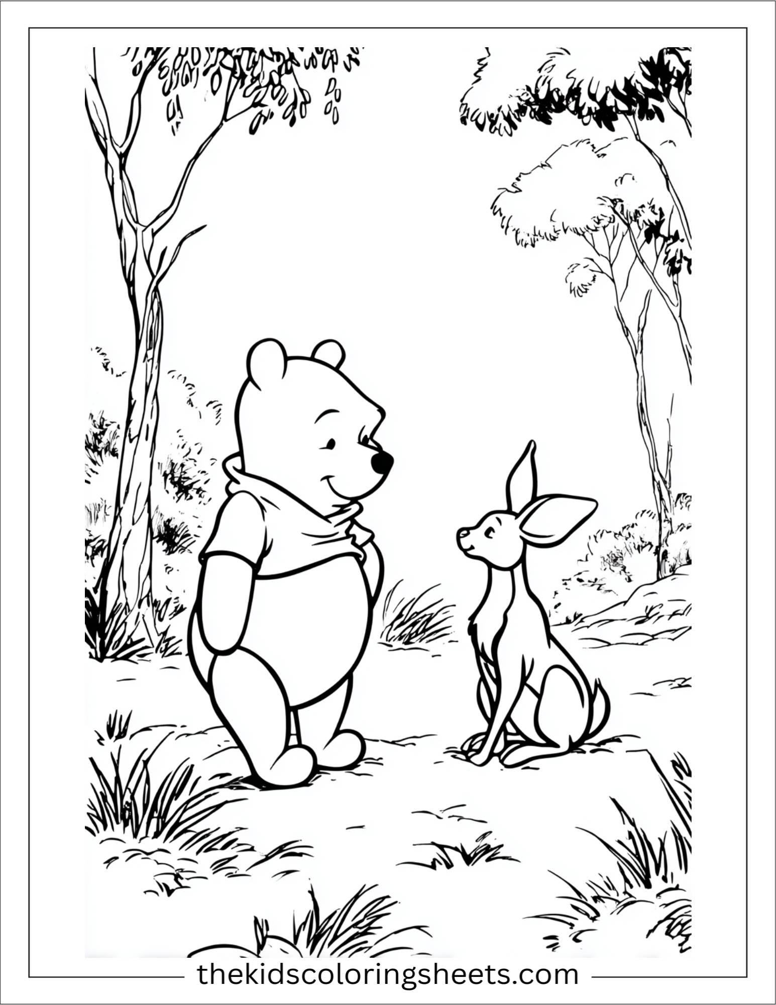 The Bear playing with Roo