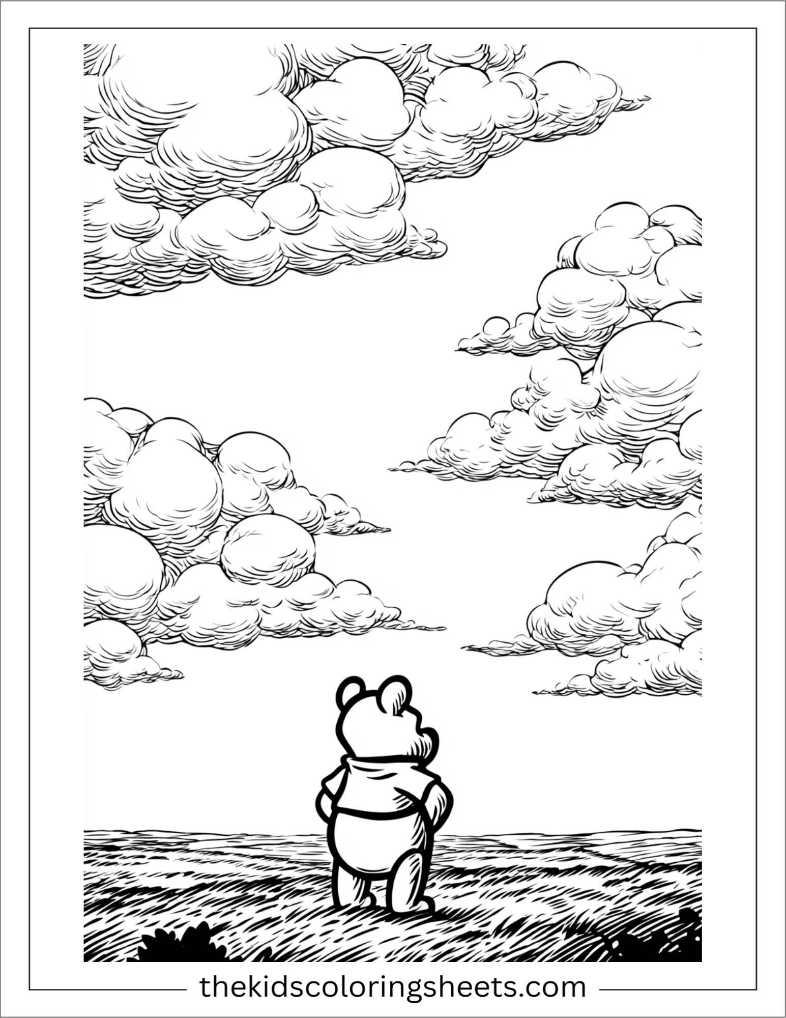 The Bear watching clouds