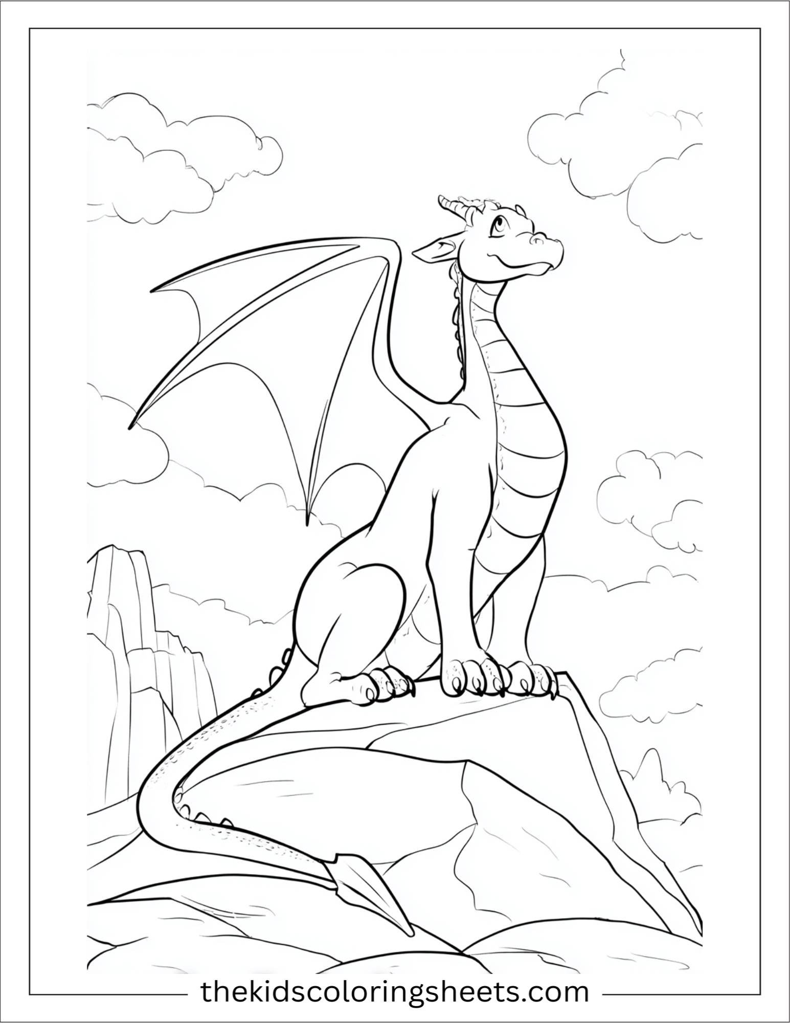 The Dragon thoughtful