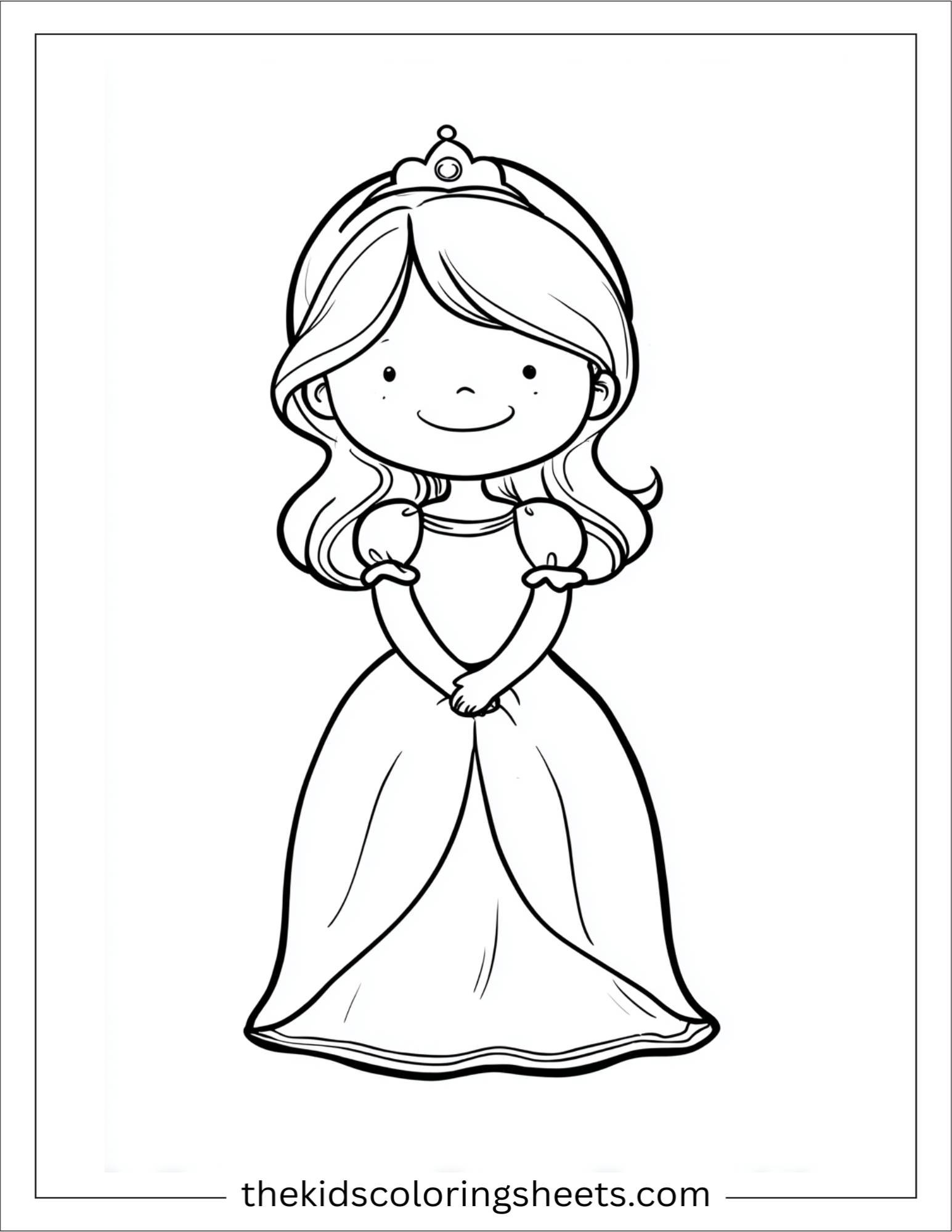 The Princess cheerful