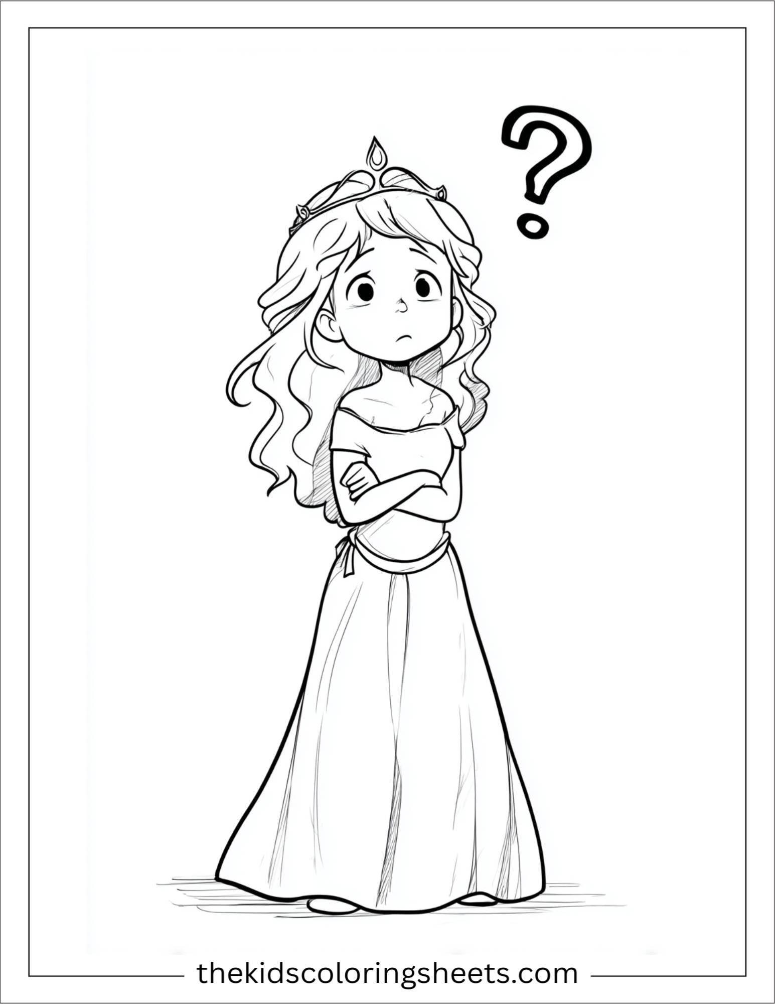 The Princess confused