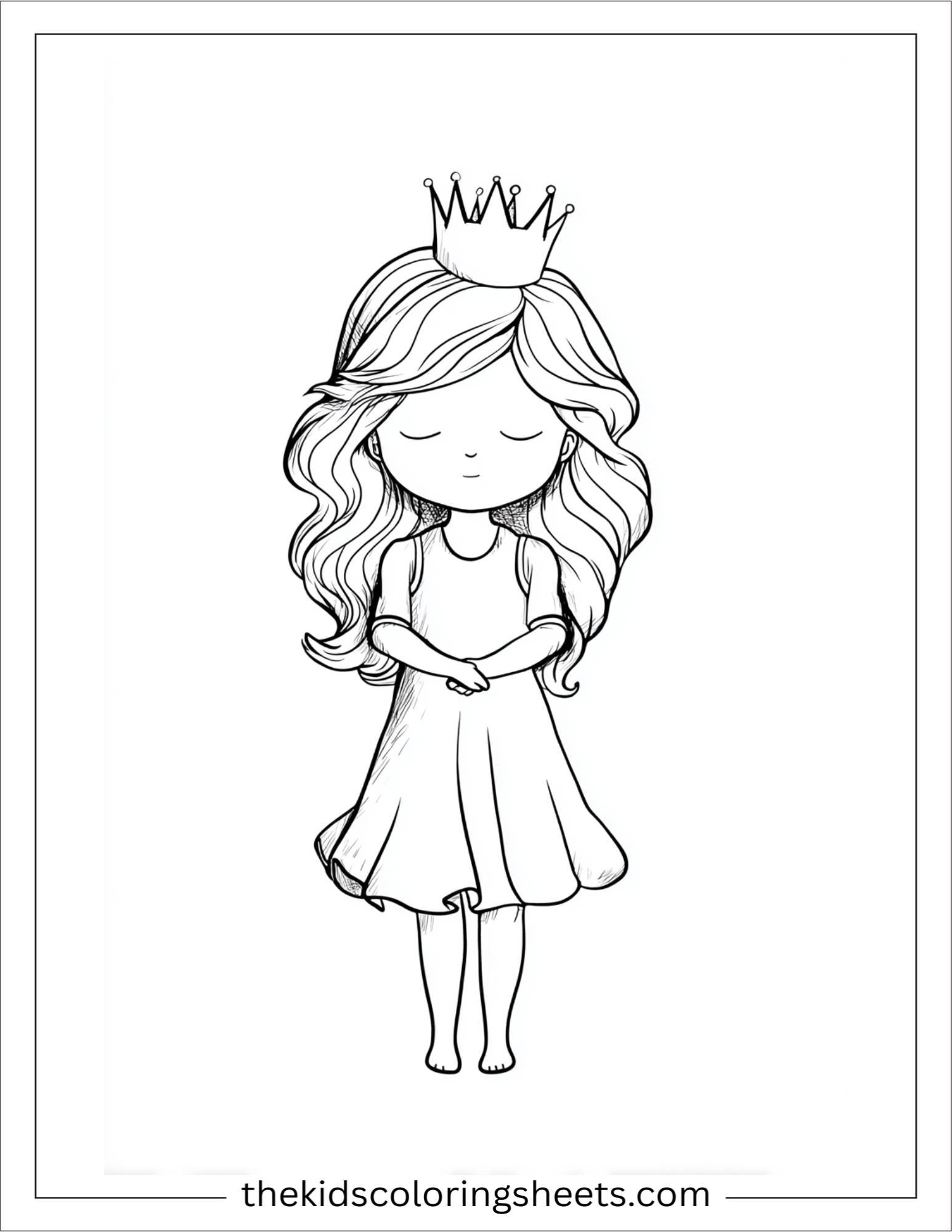 The Princess daydreaming