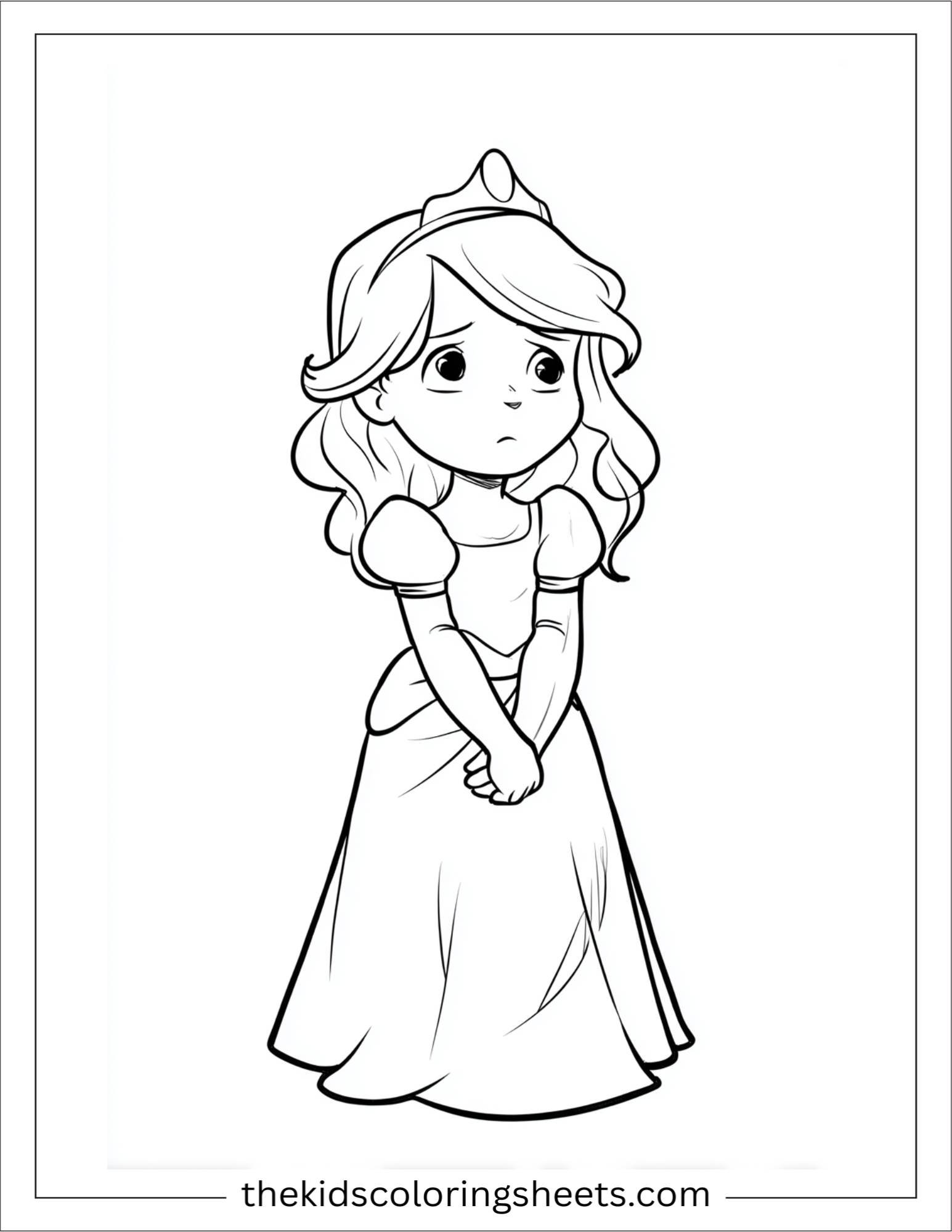 The Princess nervous