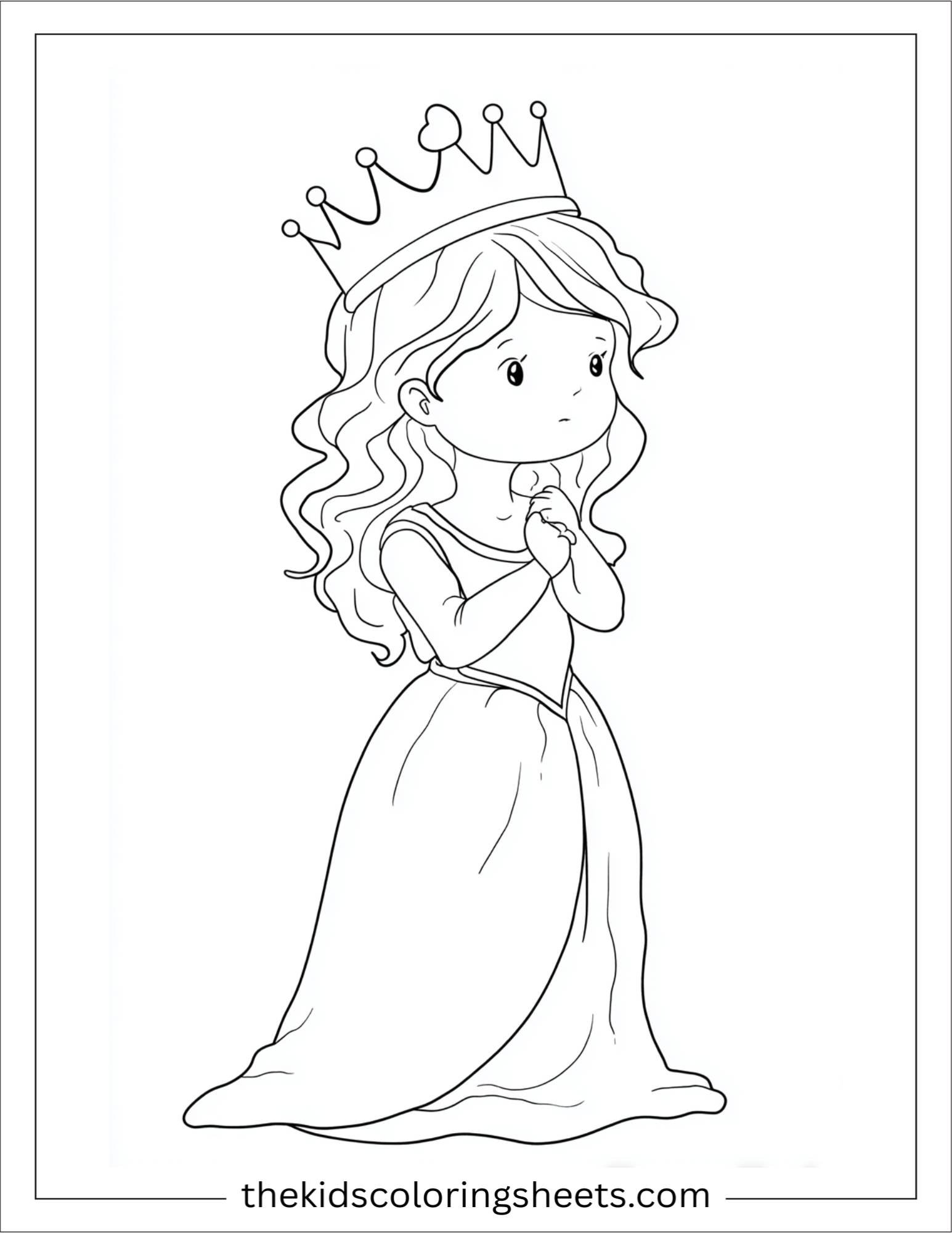 The Princess thoughtful