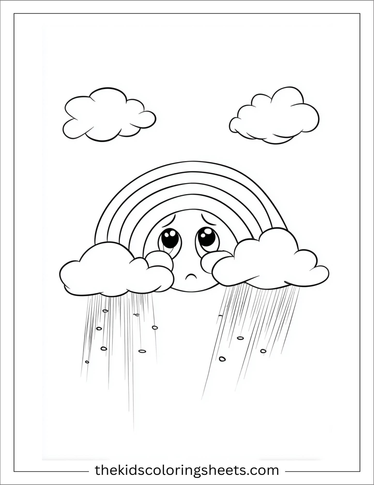 The Rainbow feeling shy