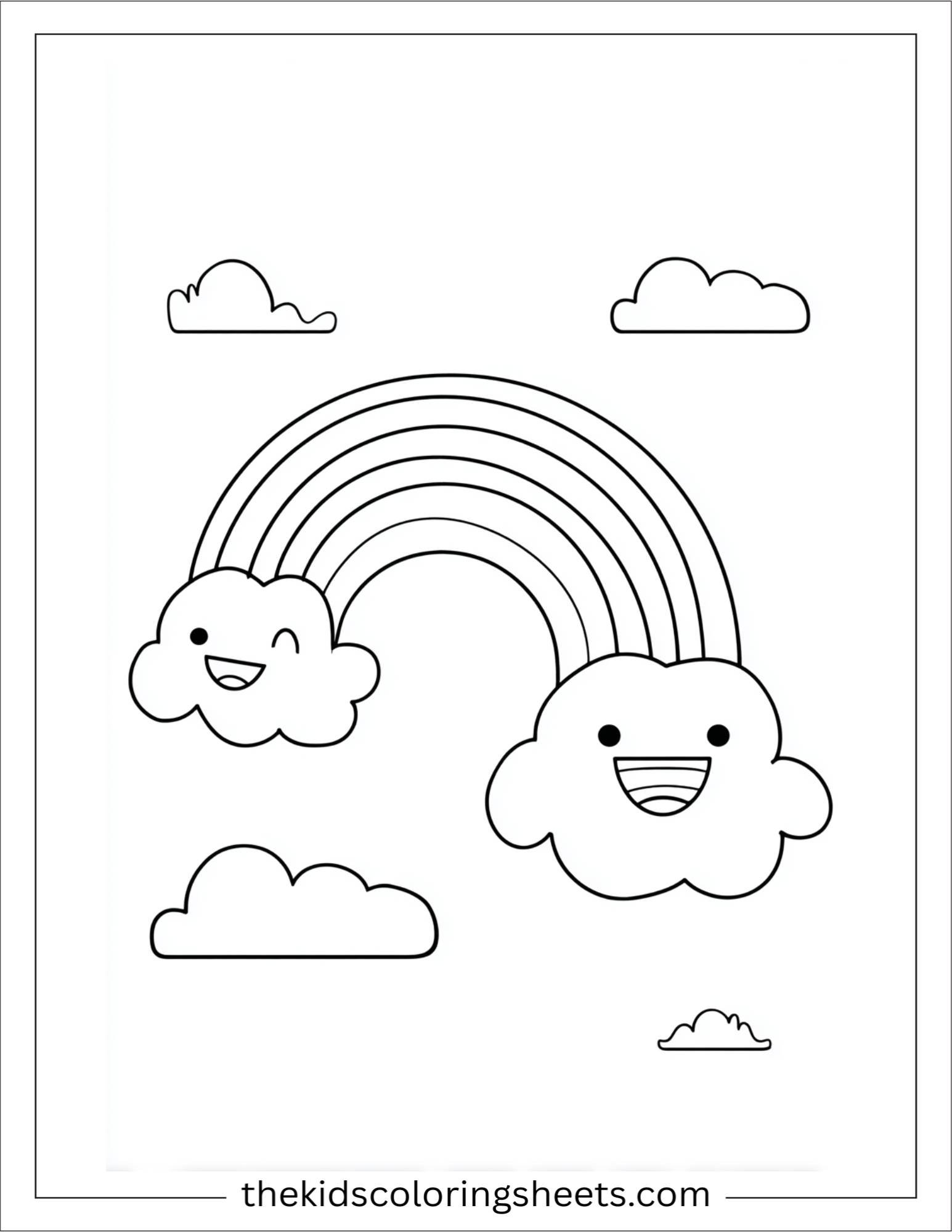 The Rainbow giggling