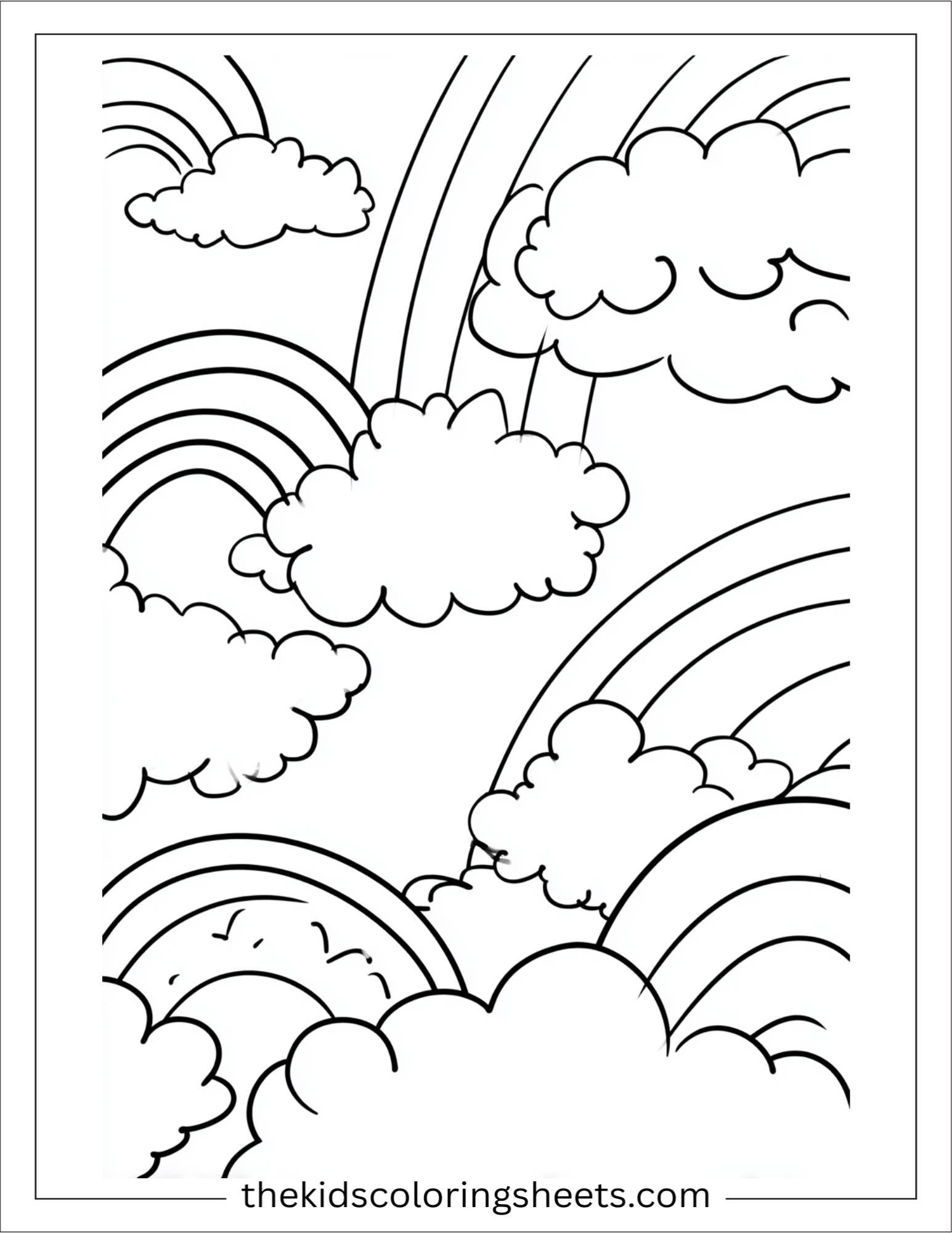 The Rainbow learning colors