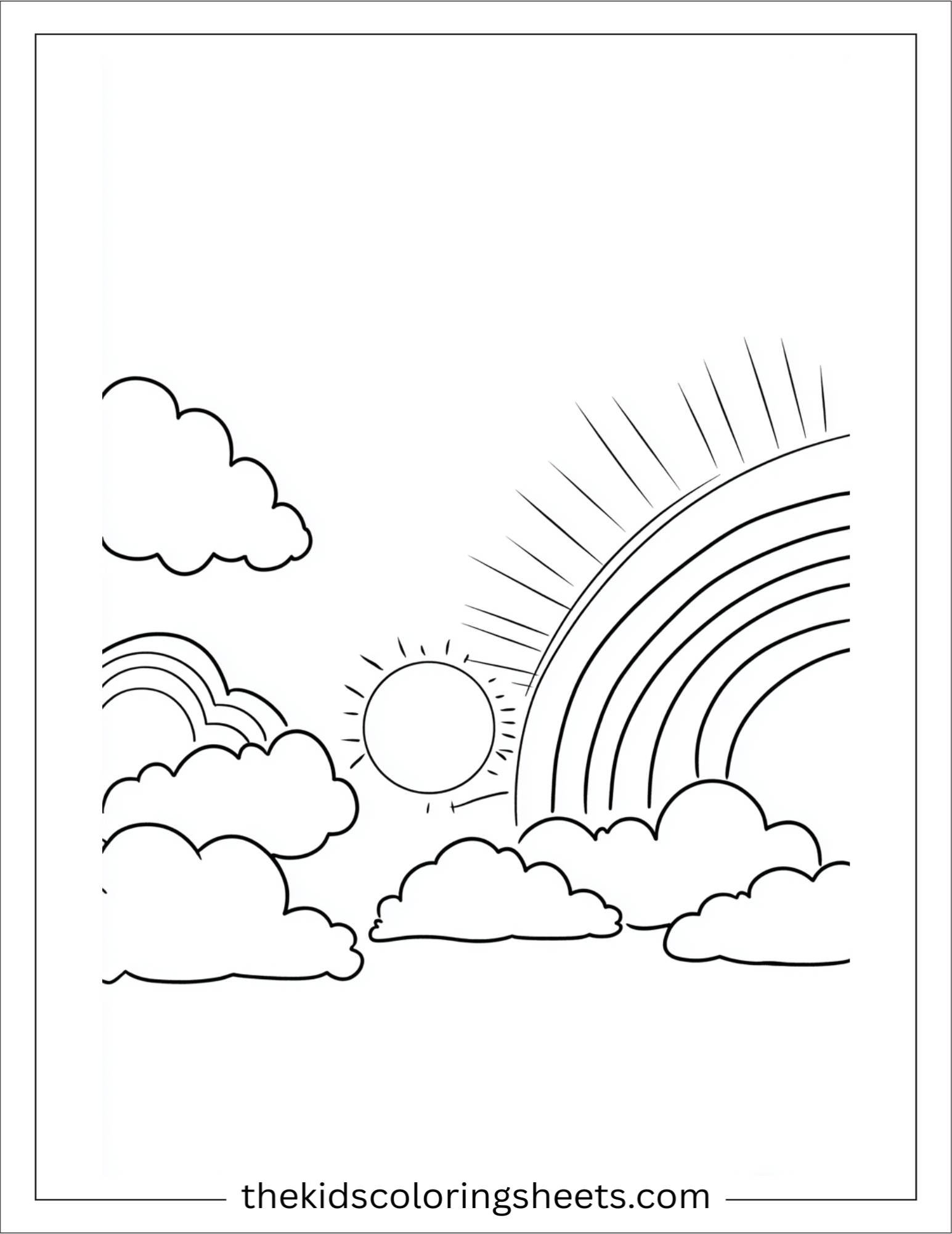 The Rainbow teaching weather