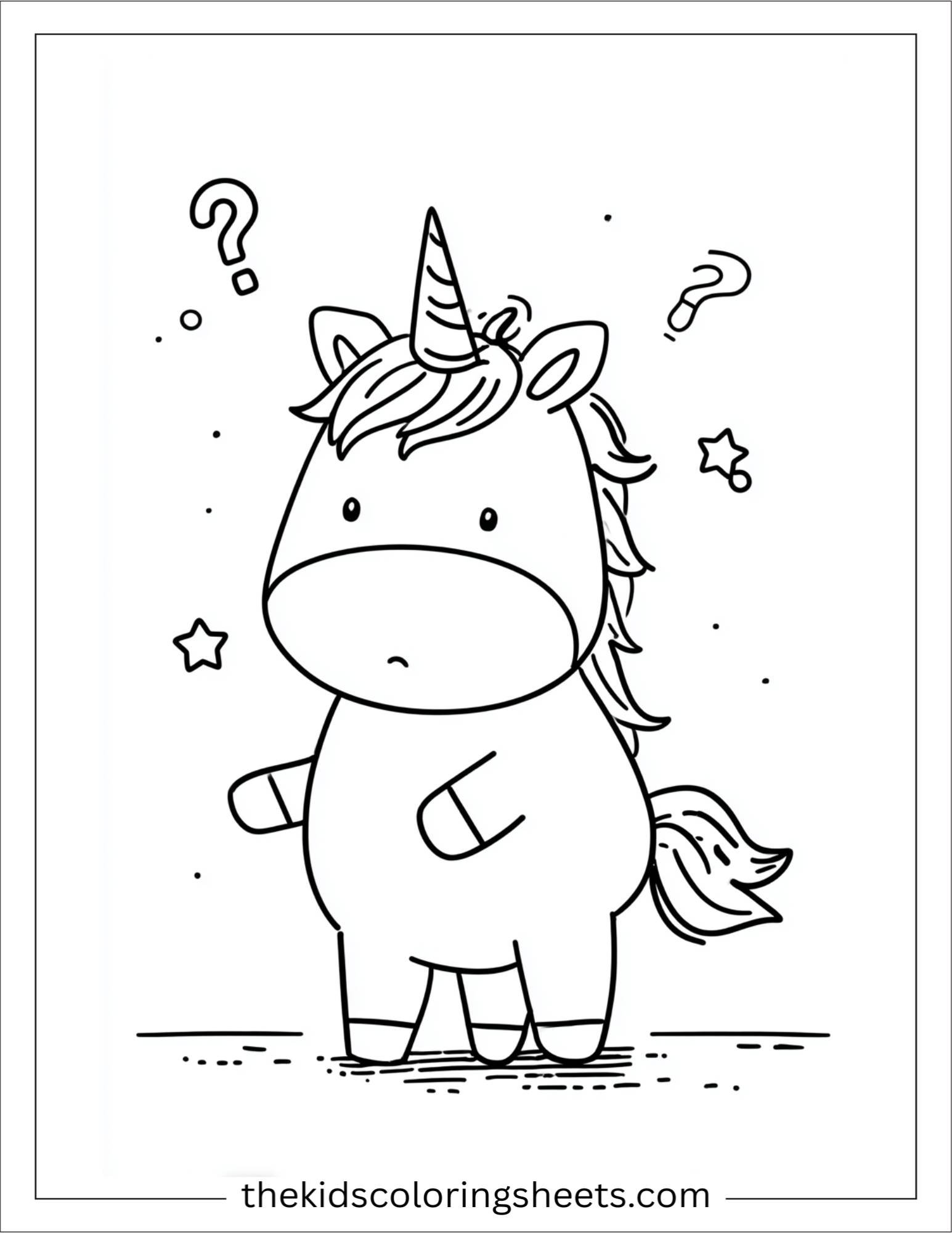 The Unicorn confused