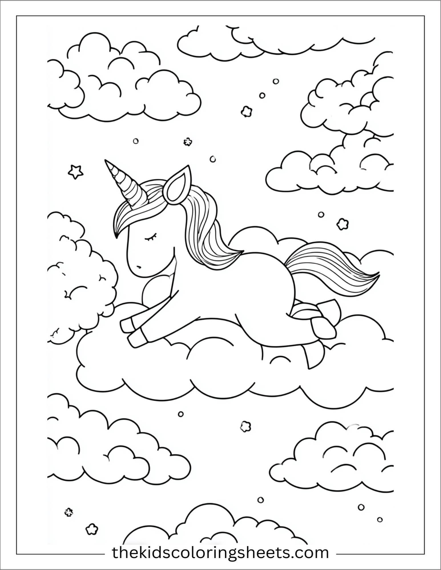 The Unicorn daydreaming