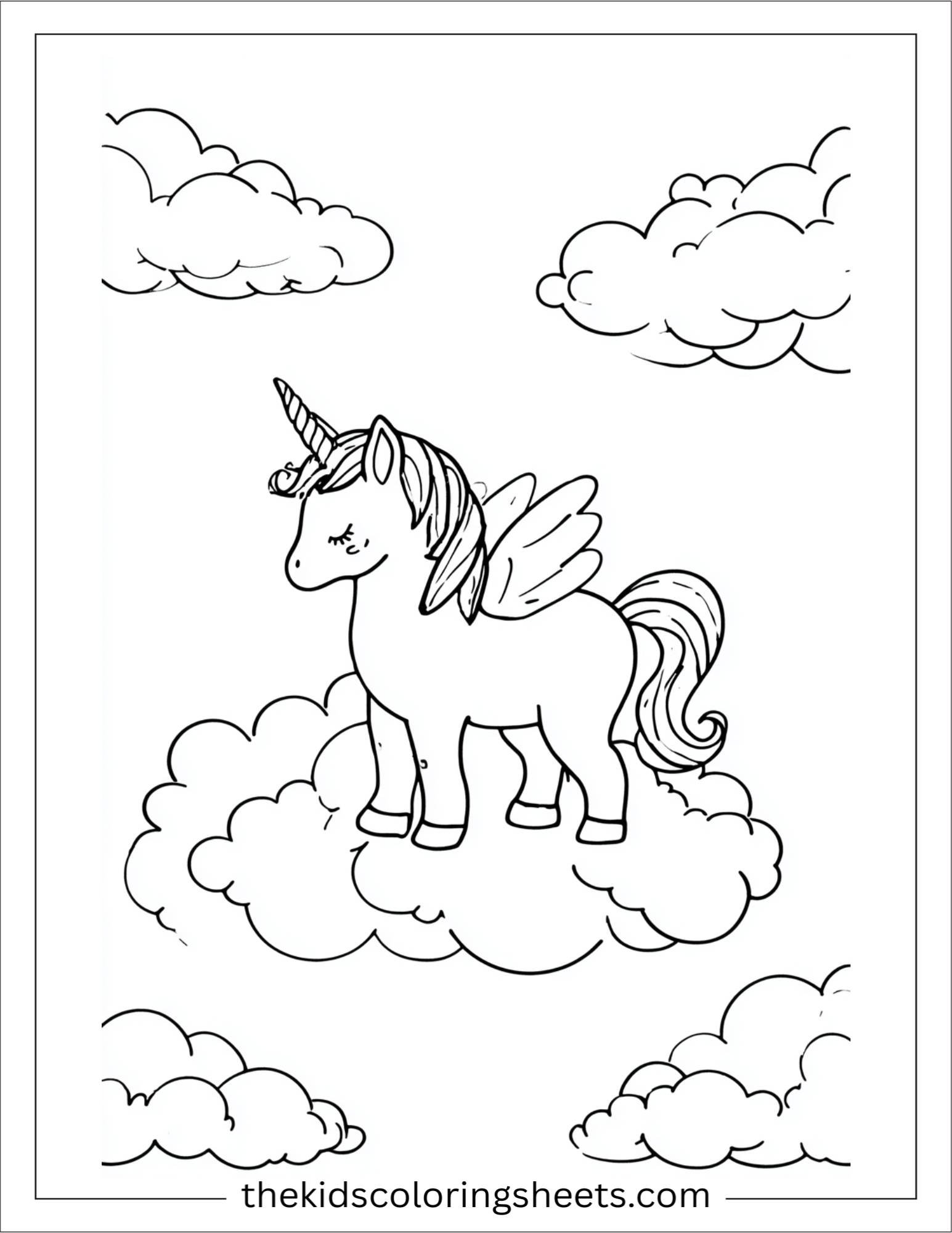 The Unicorn Embarrassed