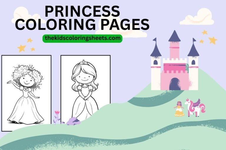 princess coloring pages