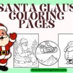 santa claus coloring pages
