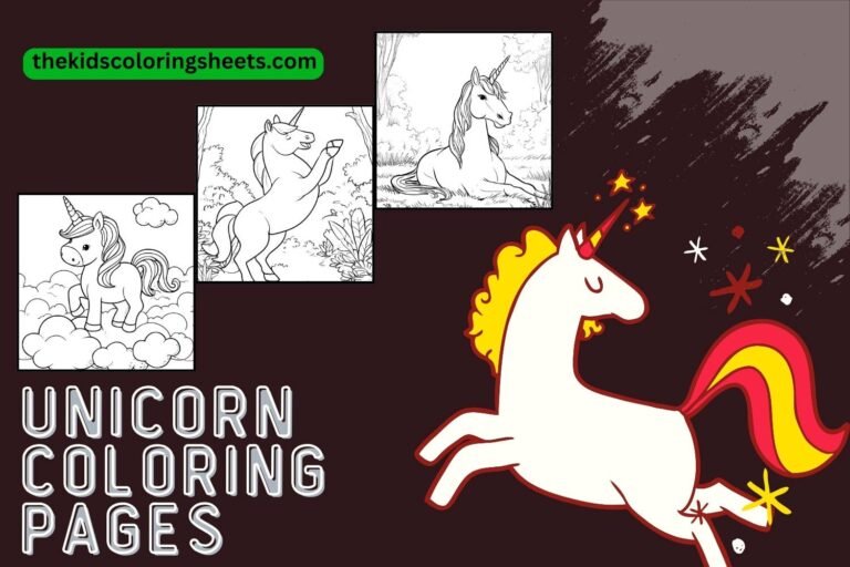 unicorn coloring pages
