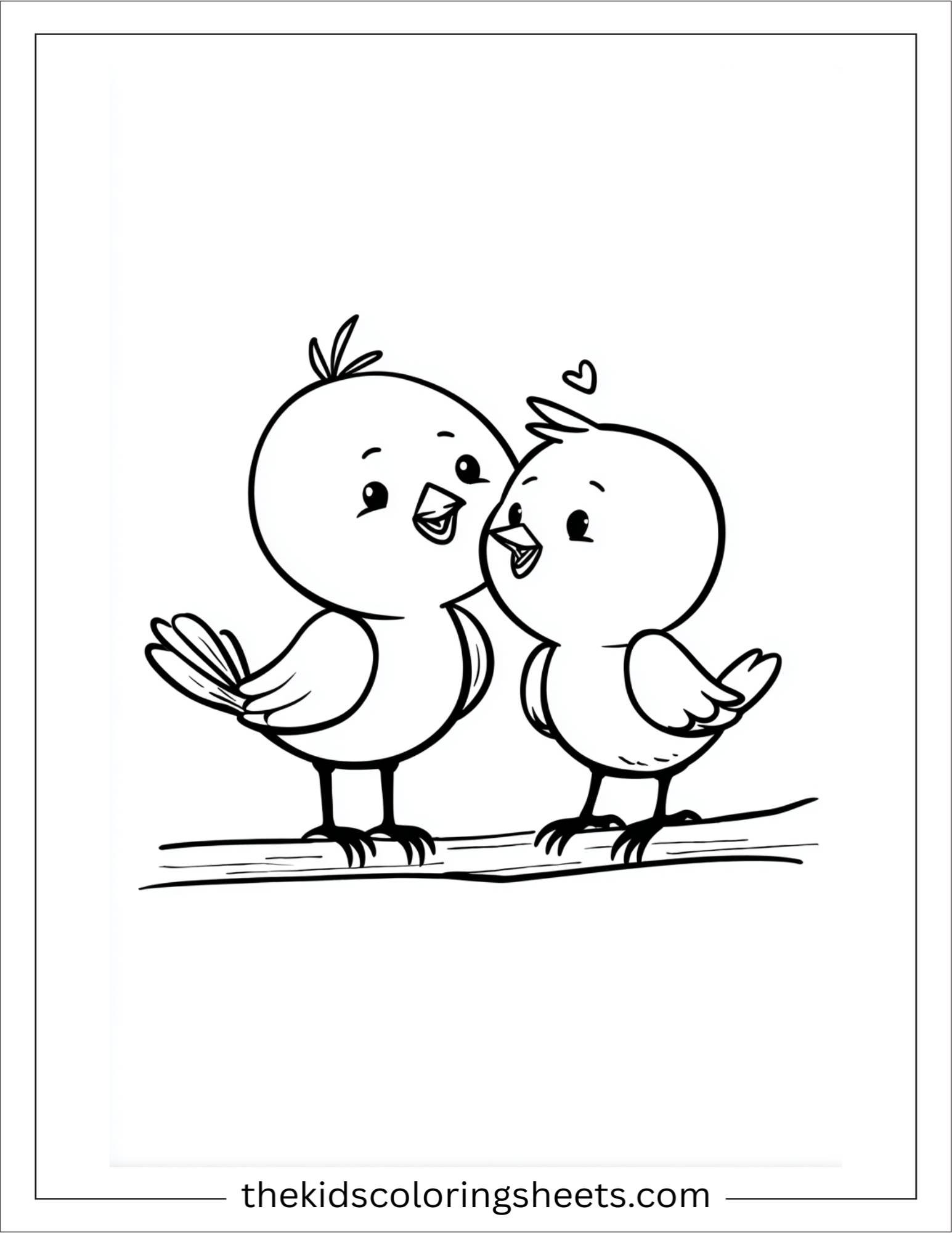 Bird tickling friend