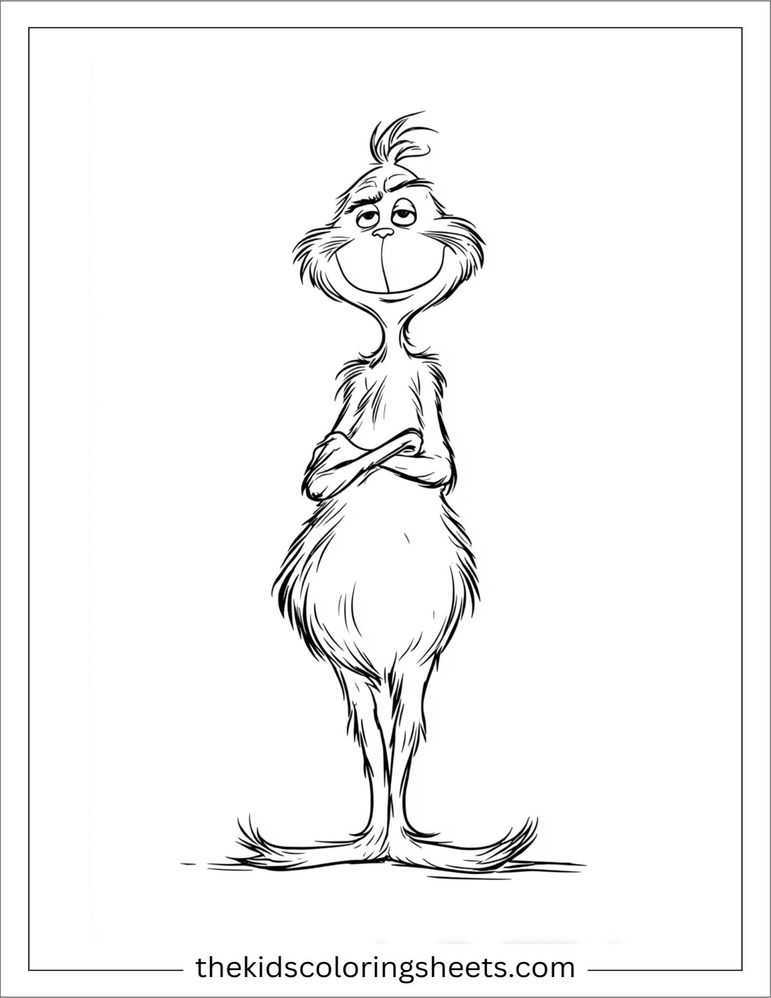 Grinch shocked by lights