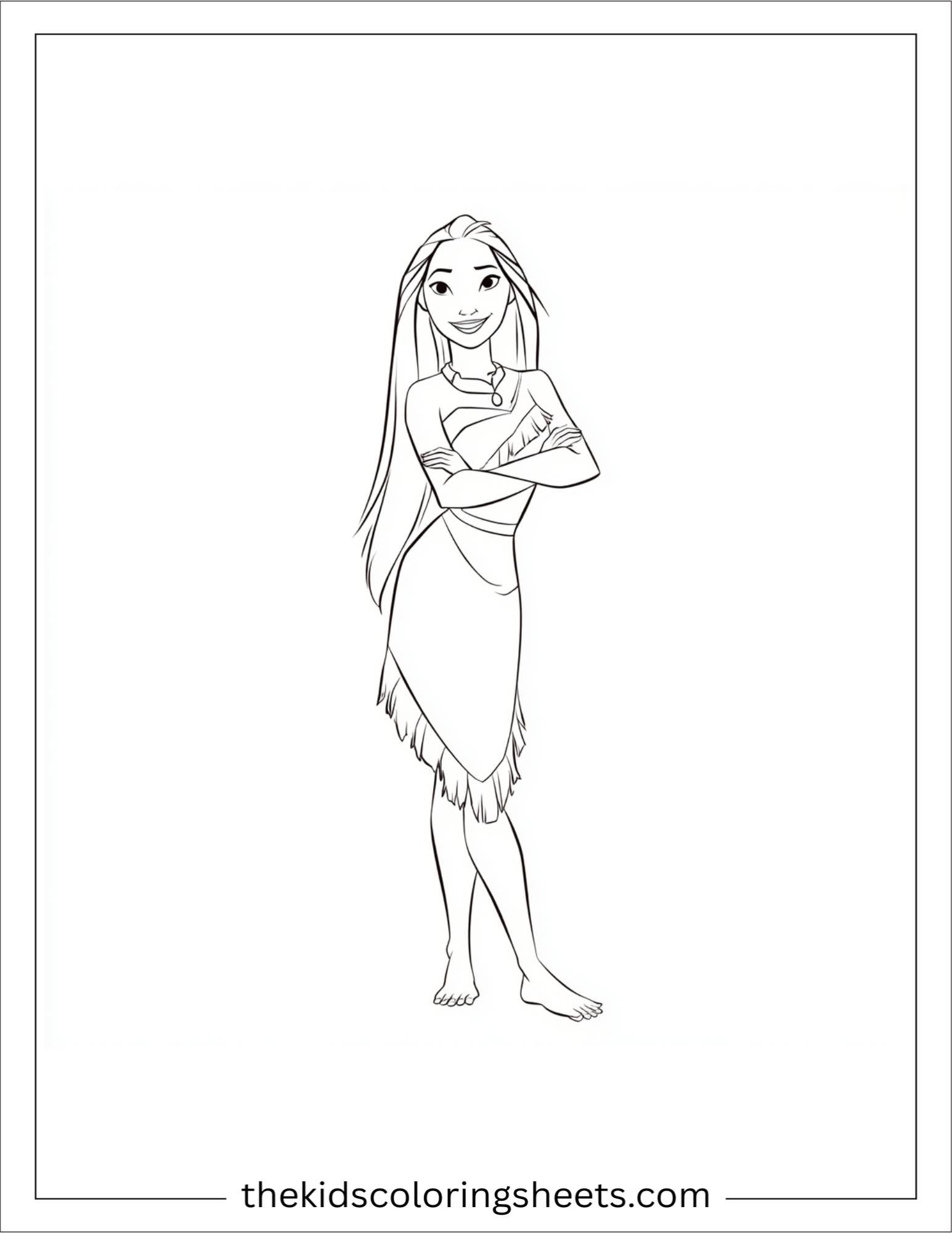 Pocahontas cheerful presence