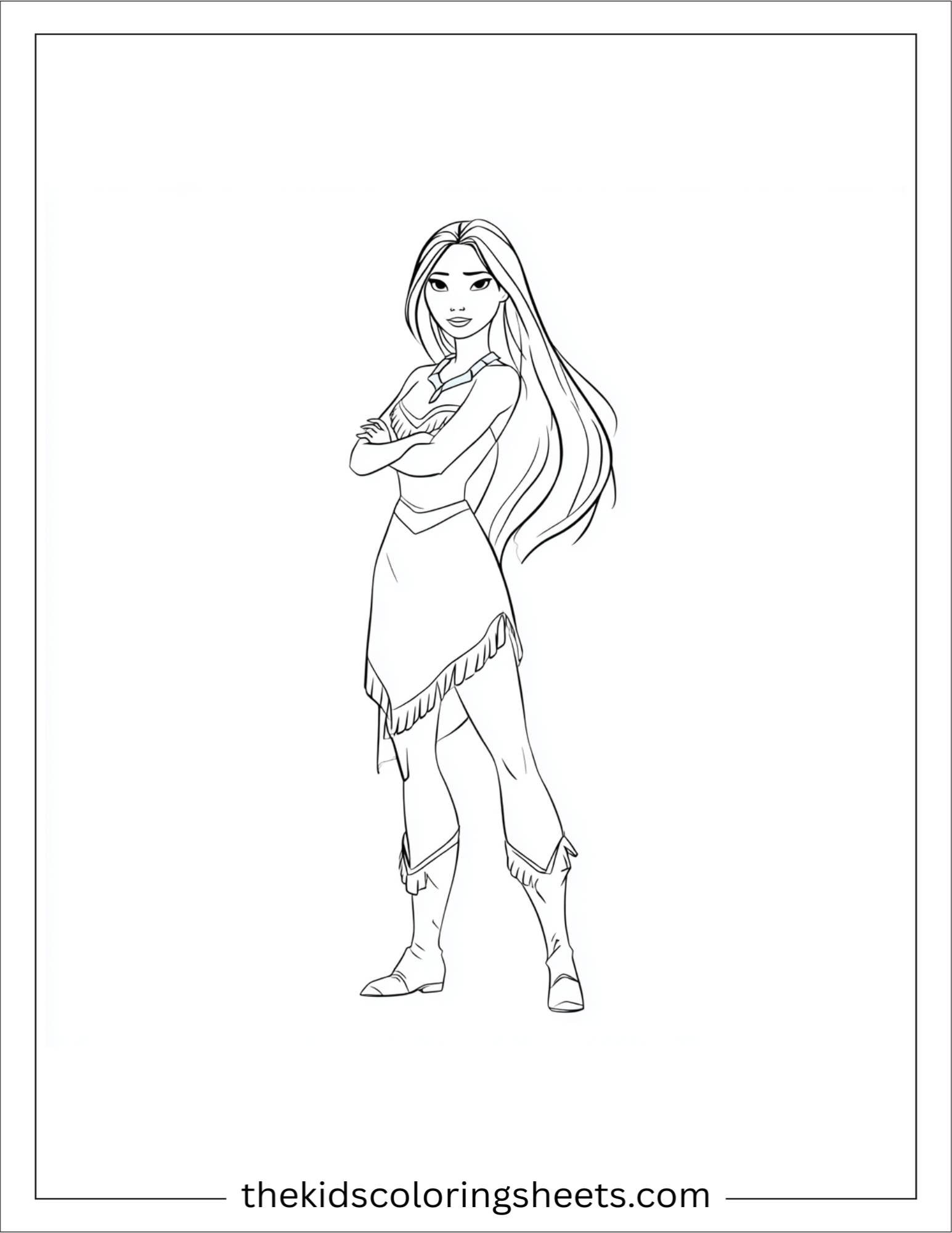 Pocahontas confident point