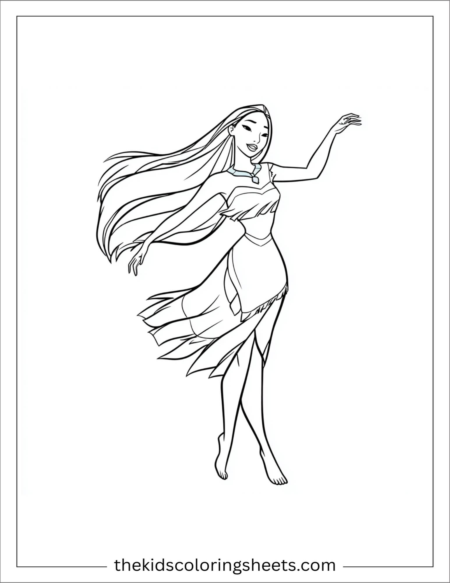 Pocahontas graceful move