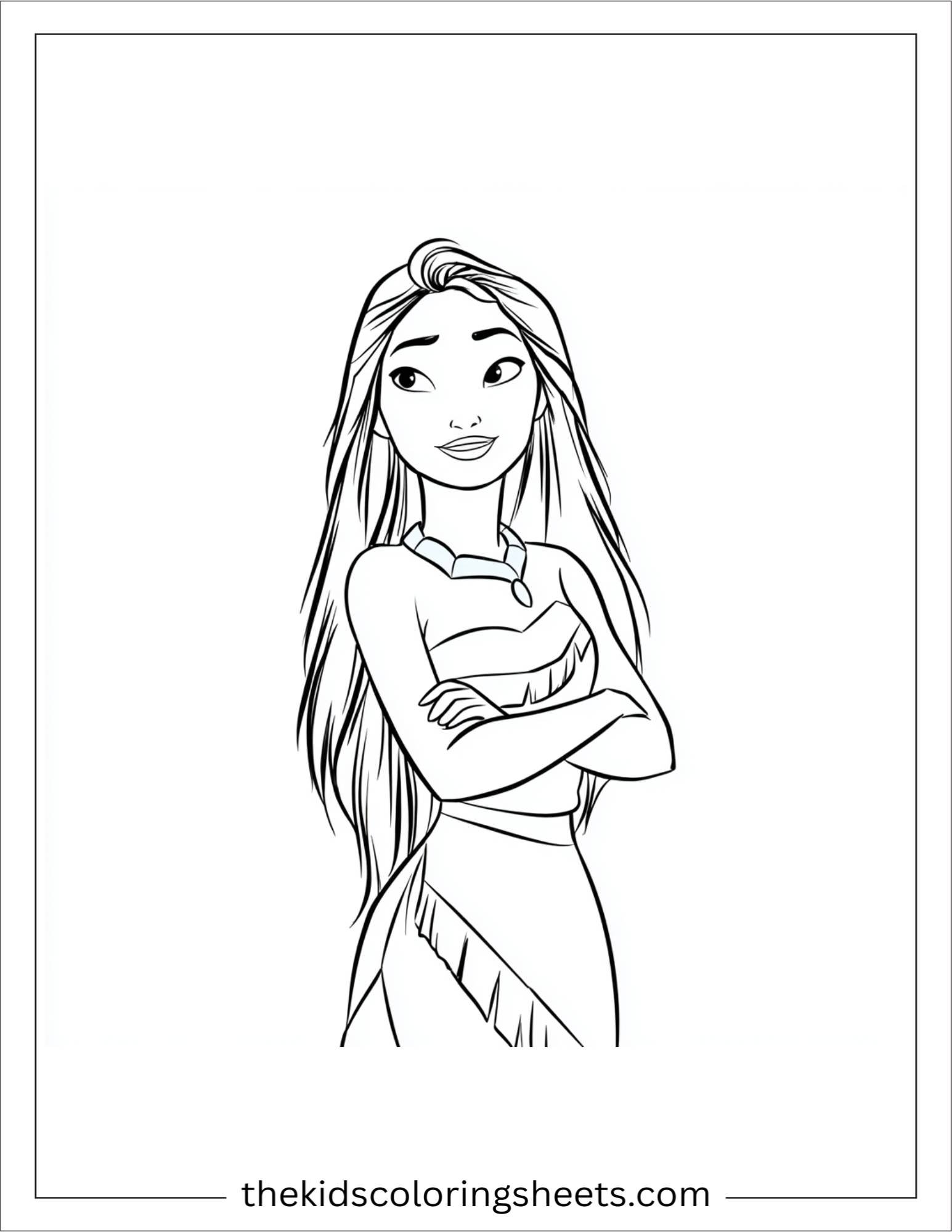 Pocahontas hopeful eyes