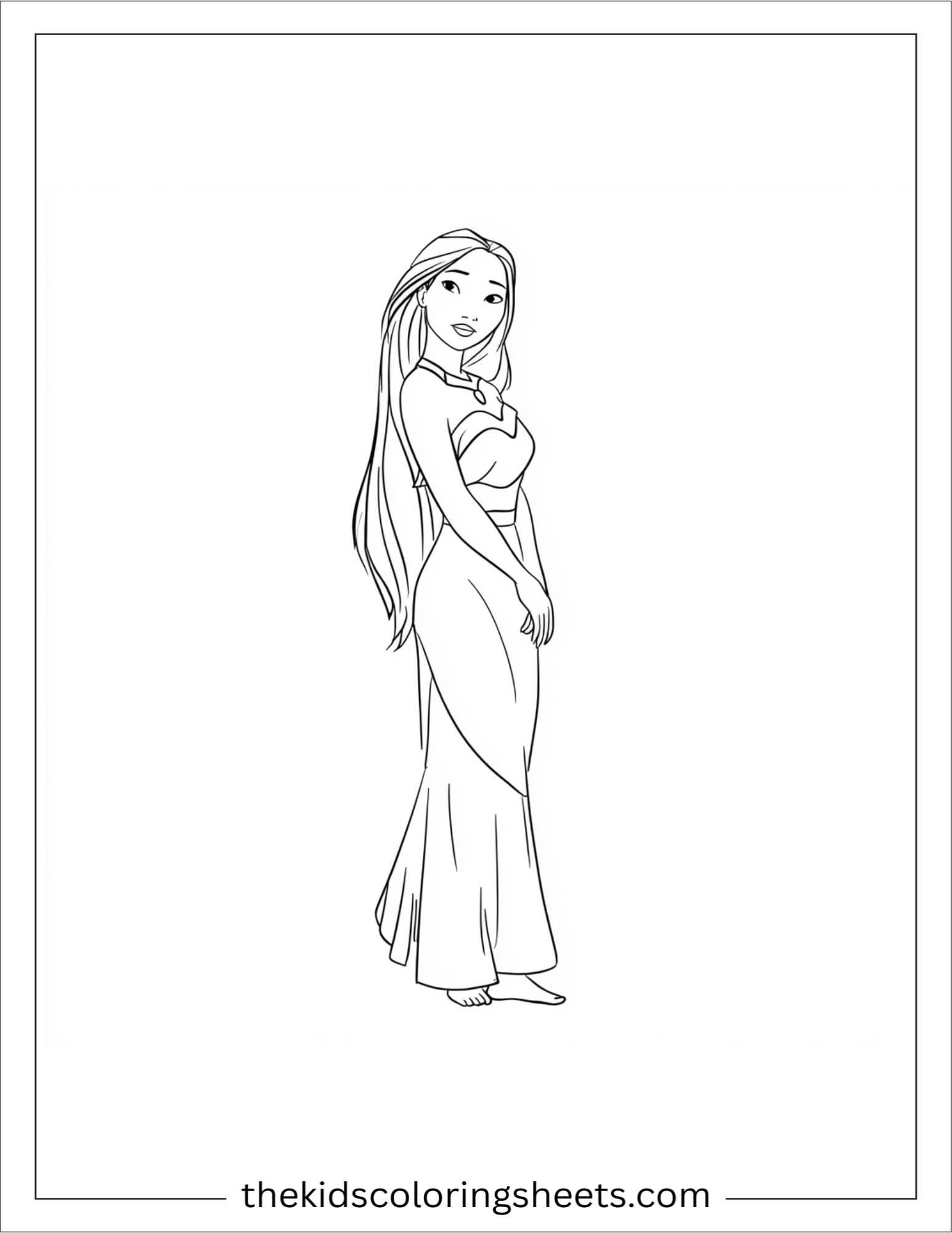 Pocahontas tender glance