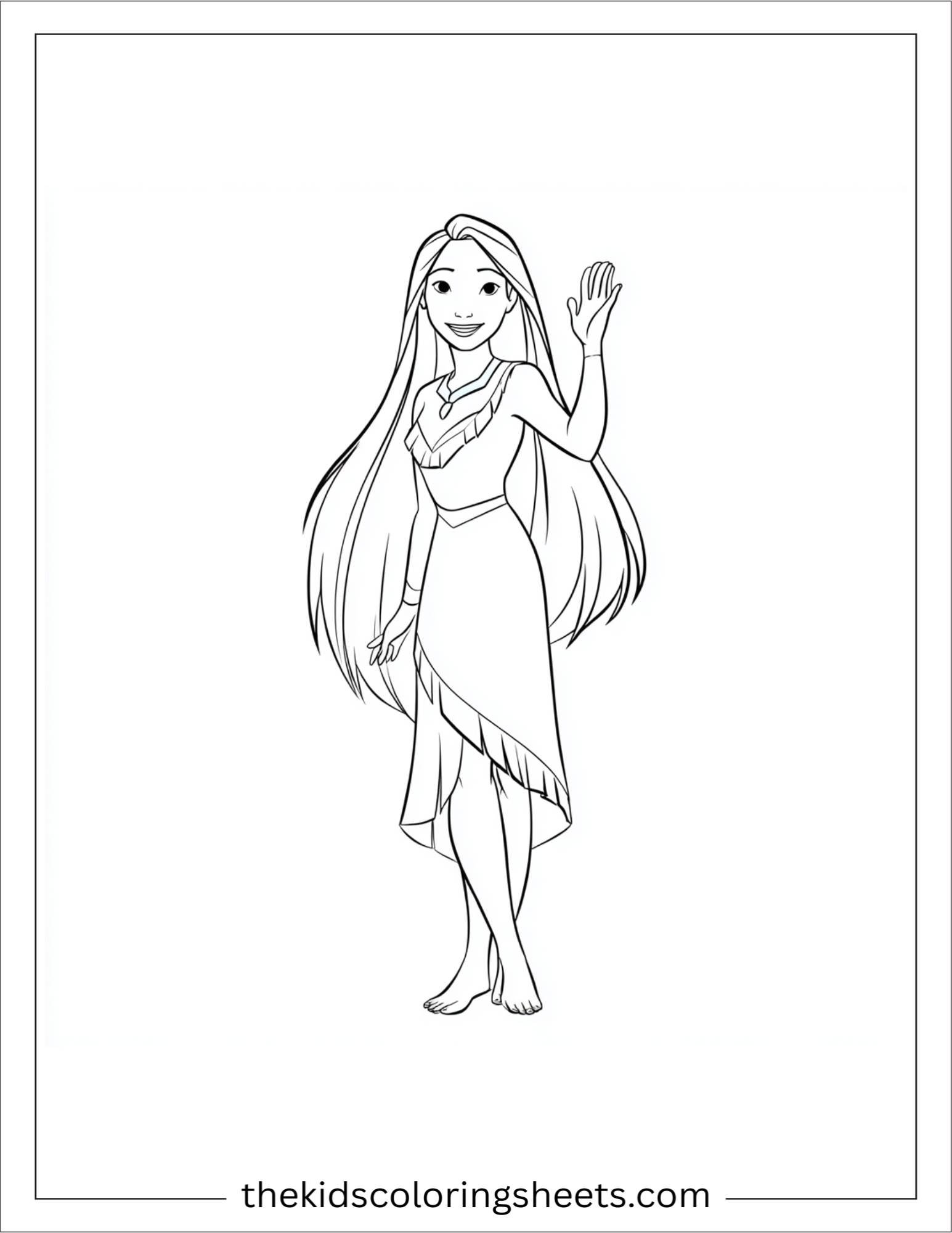 Pocahontas wise smile