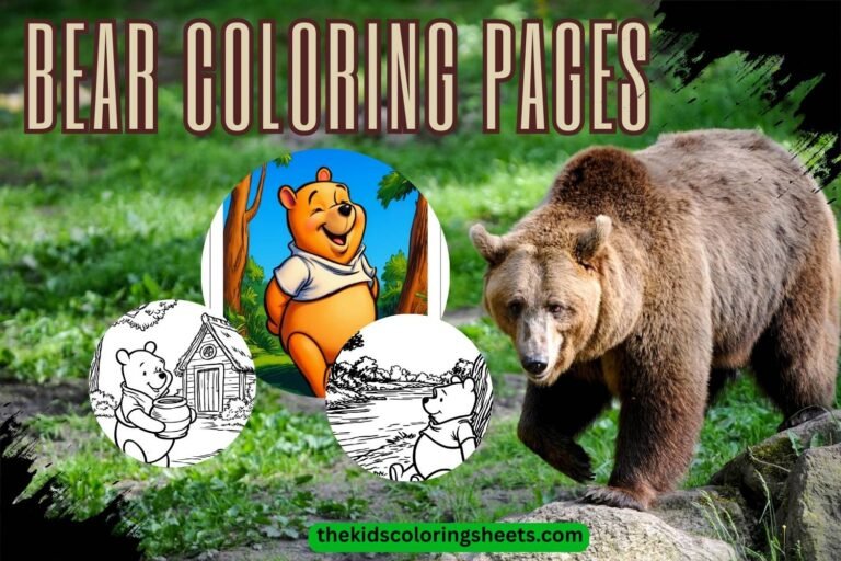 The Bear coloring pages