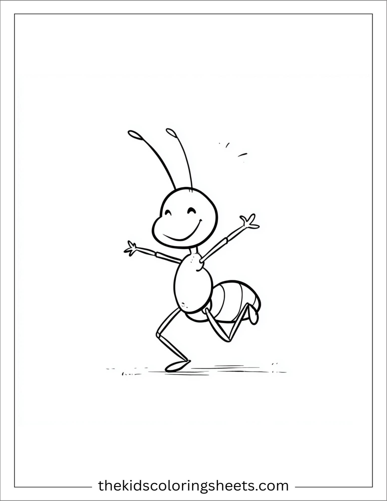 The Busy Ant cheering