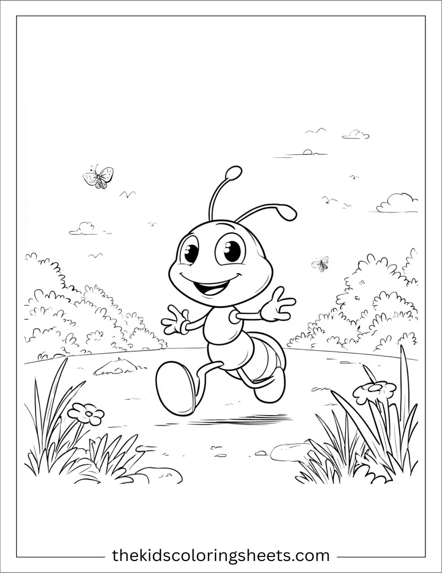 The Busy Ant spreading joy