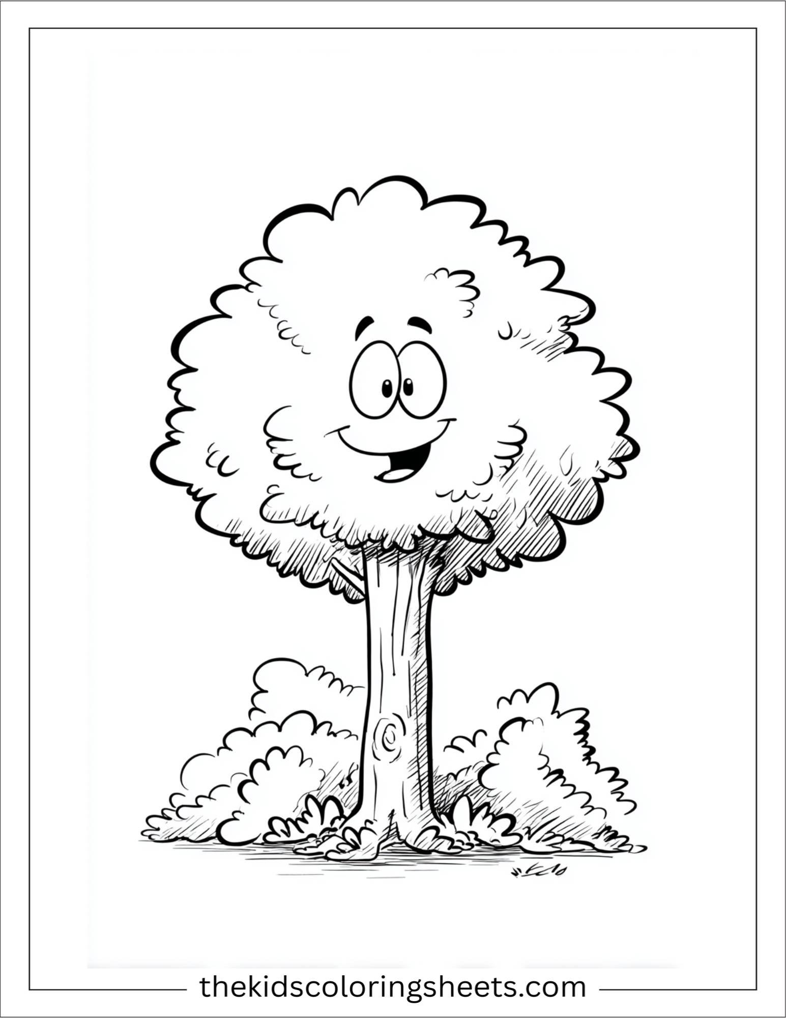 The Tall Tree playing hide and seek