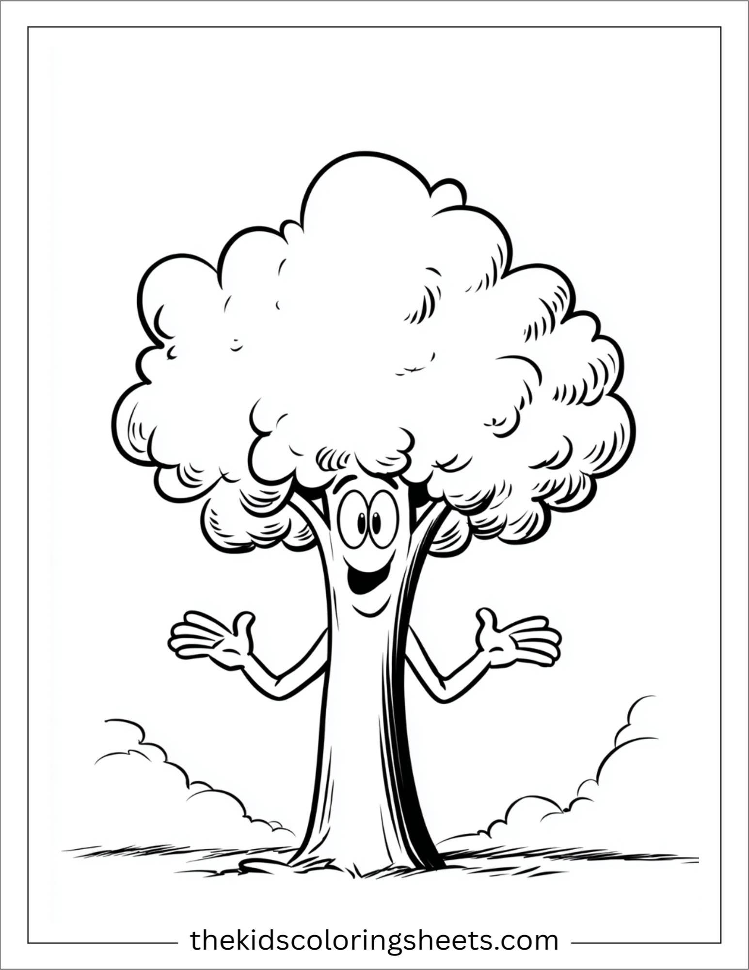 The Tall Tree spreading arms wide