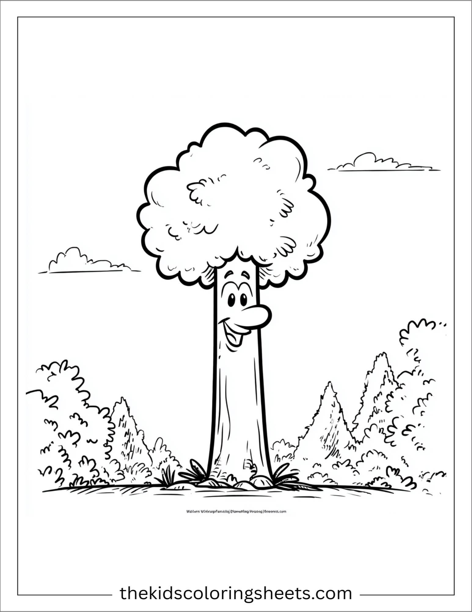 The Tall Tree standing tall with smile