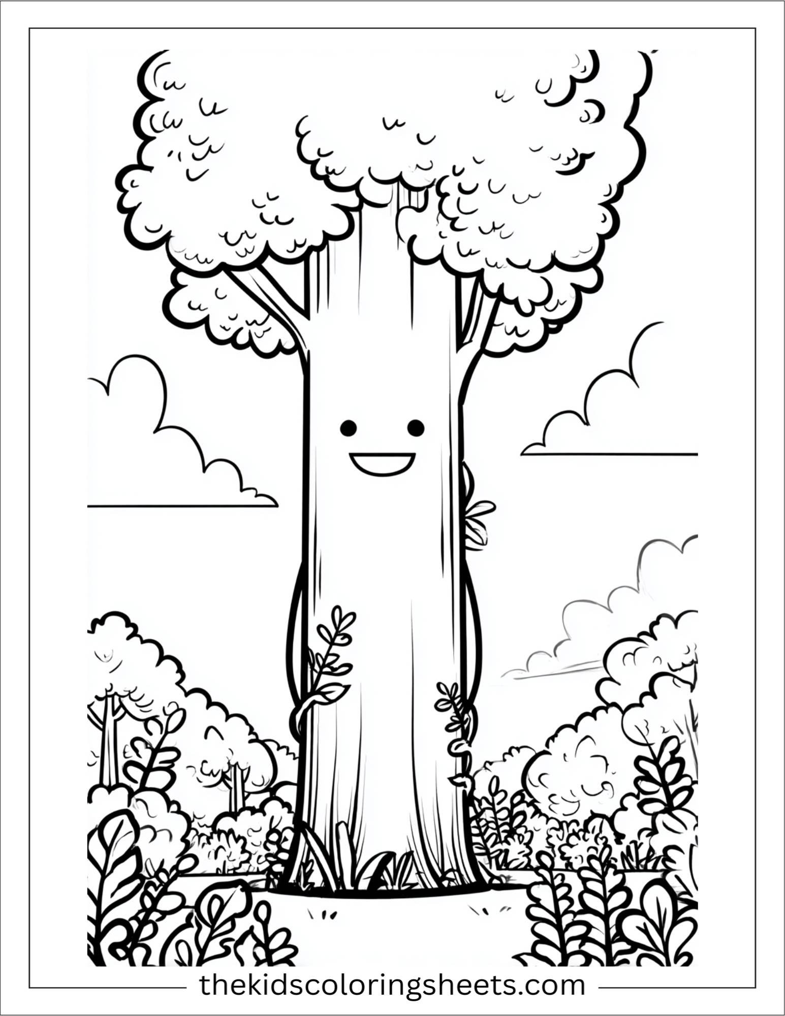 The Tall Tree wearing vine necklace