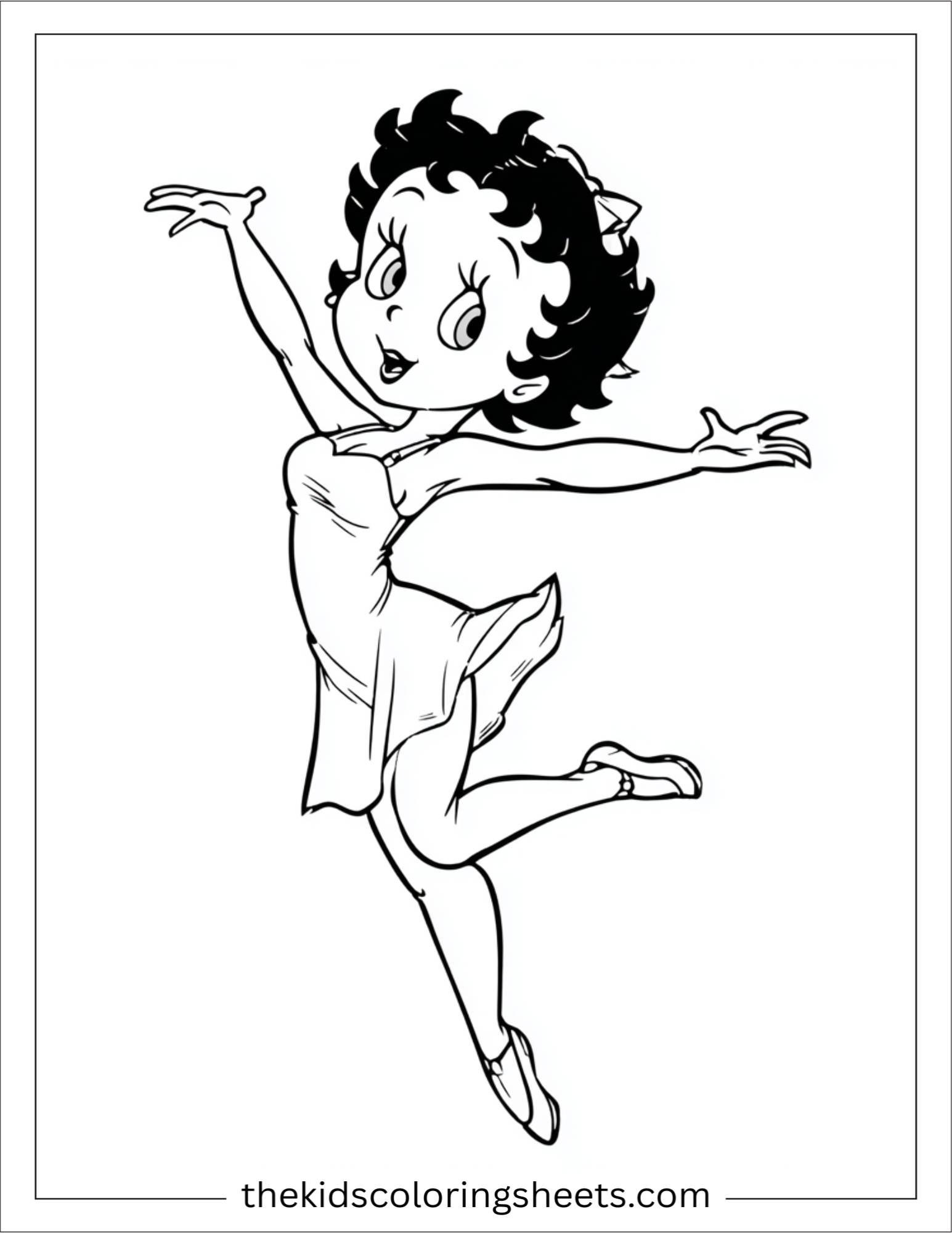 betty boop dancing