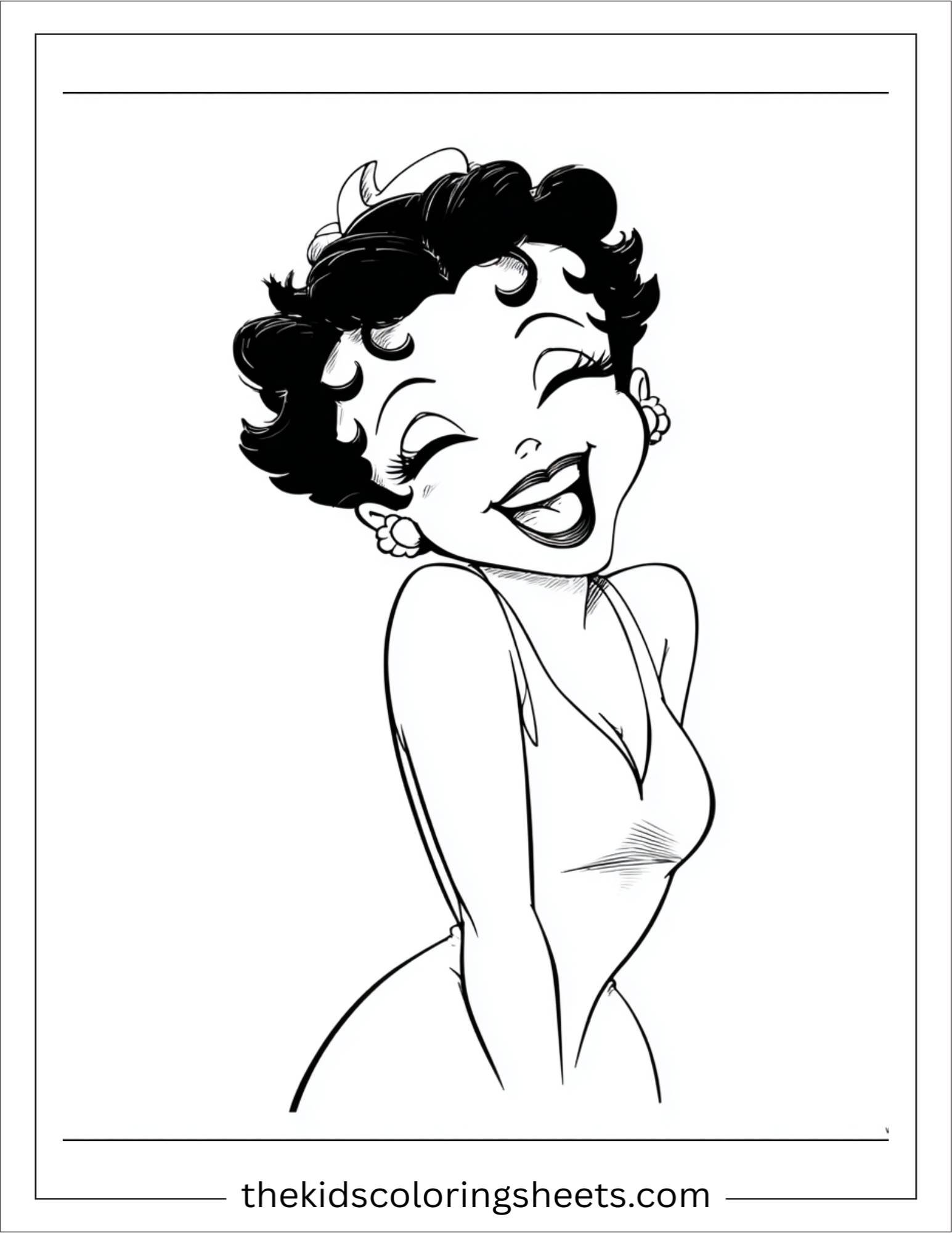betty boop laughing