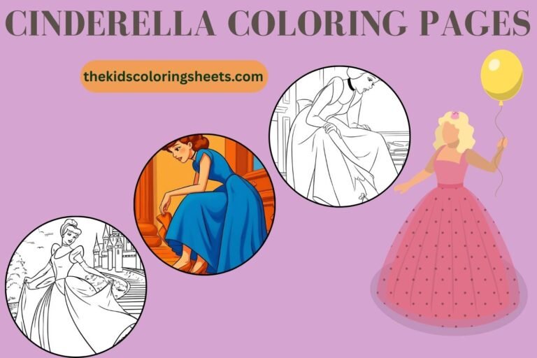 cinderella coloring pages