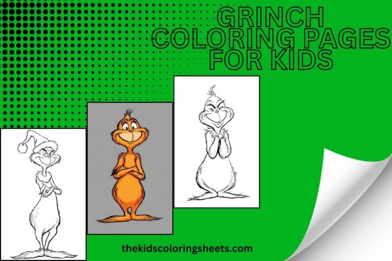 grinch coloring pages for kids