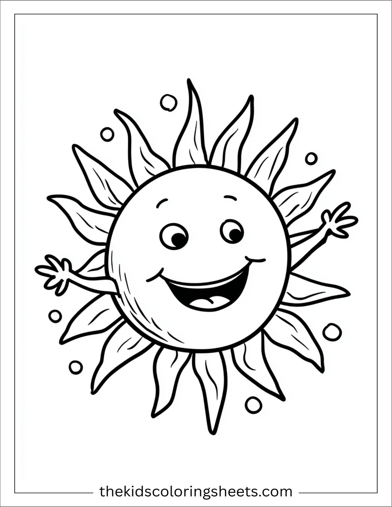 Happy sun cheerful clap