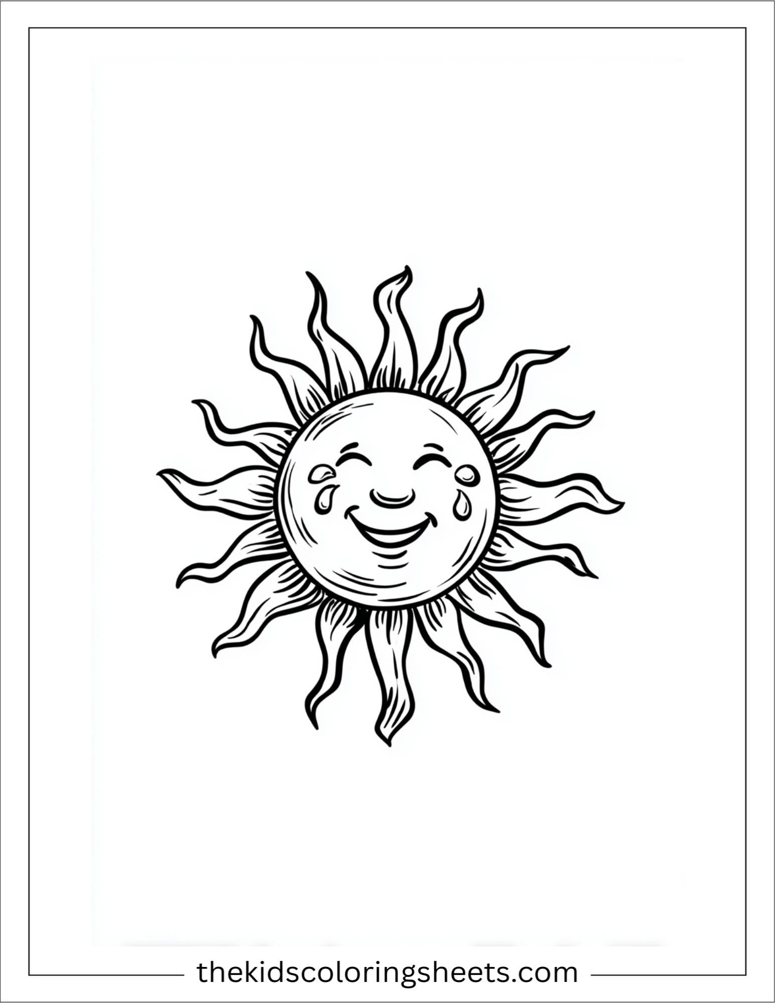 Happy sun happy tears