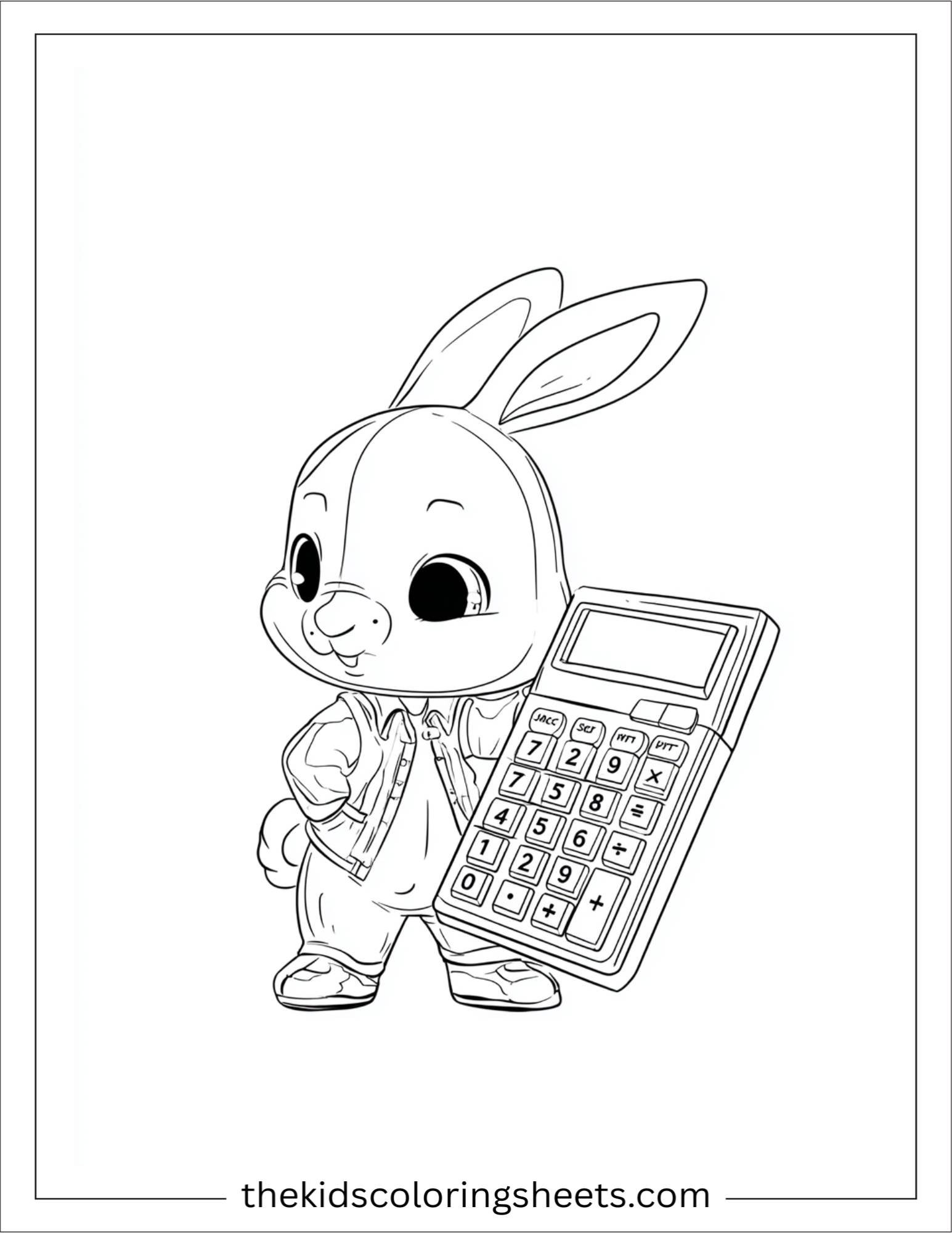 Intelligent rabbit using calculator