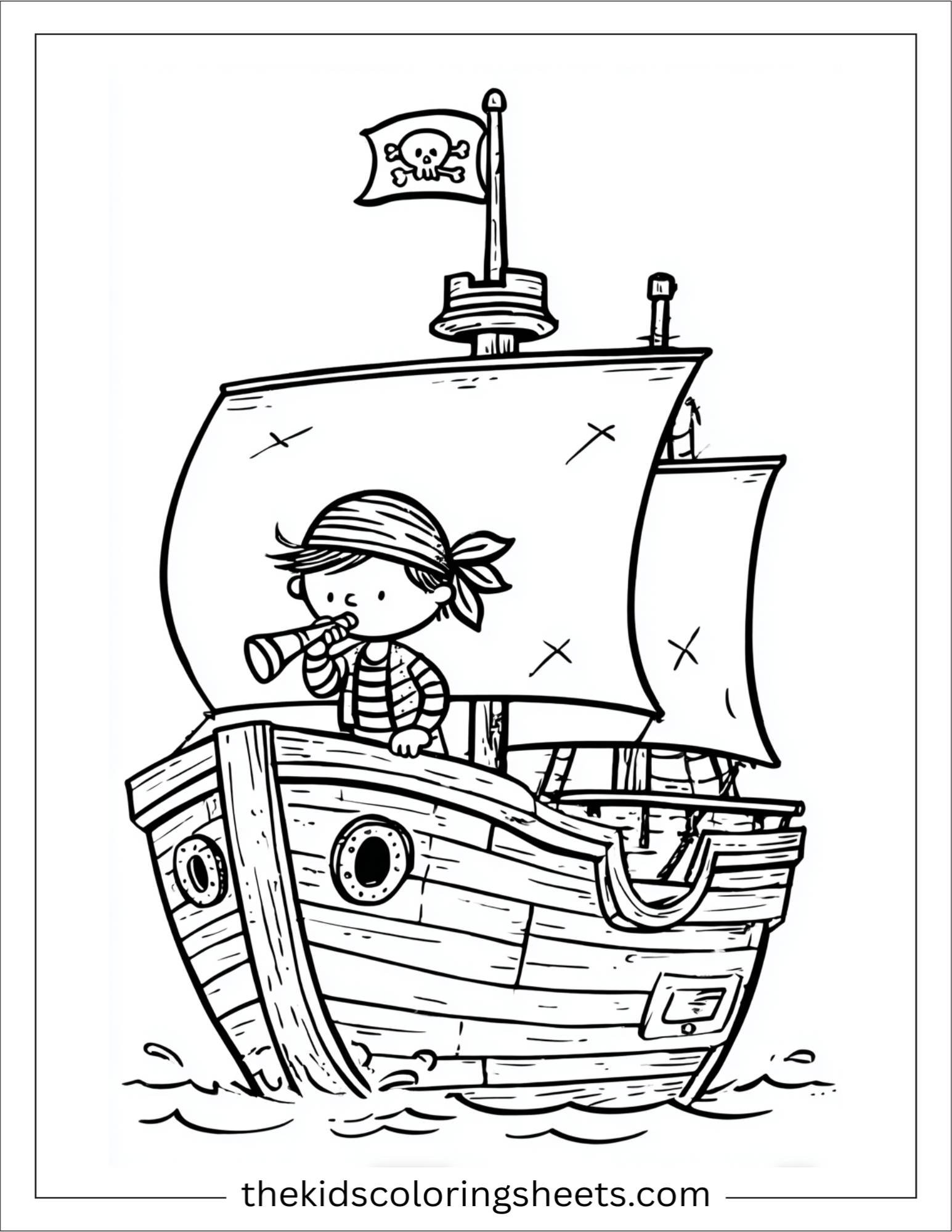 Pirate whistling a tune